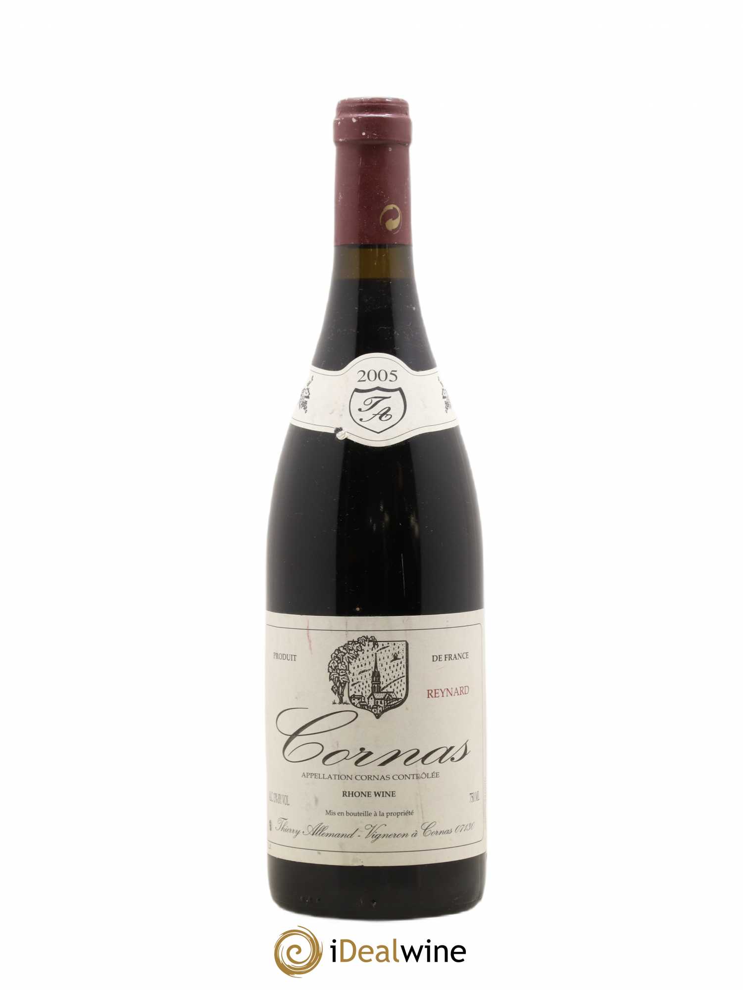 Cornas Reynard Thierry Allemand 2005 - Lot de 1 bouteille - 0