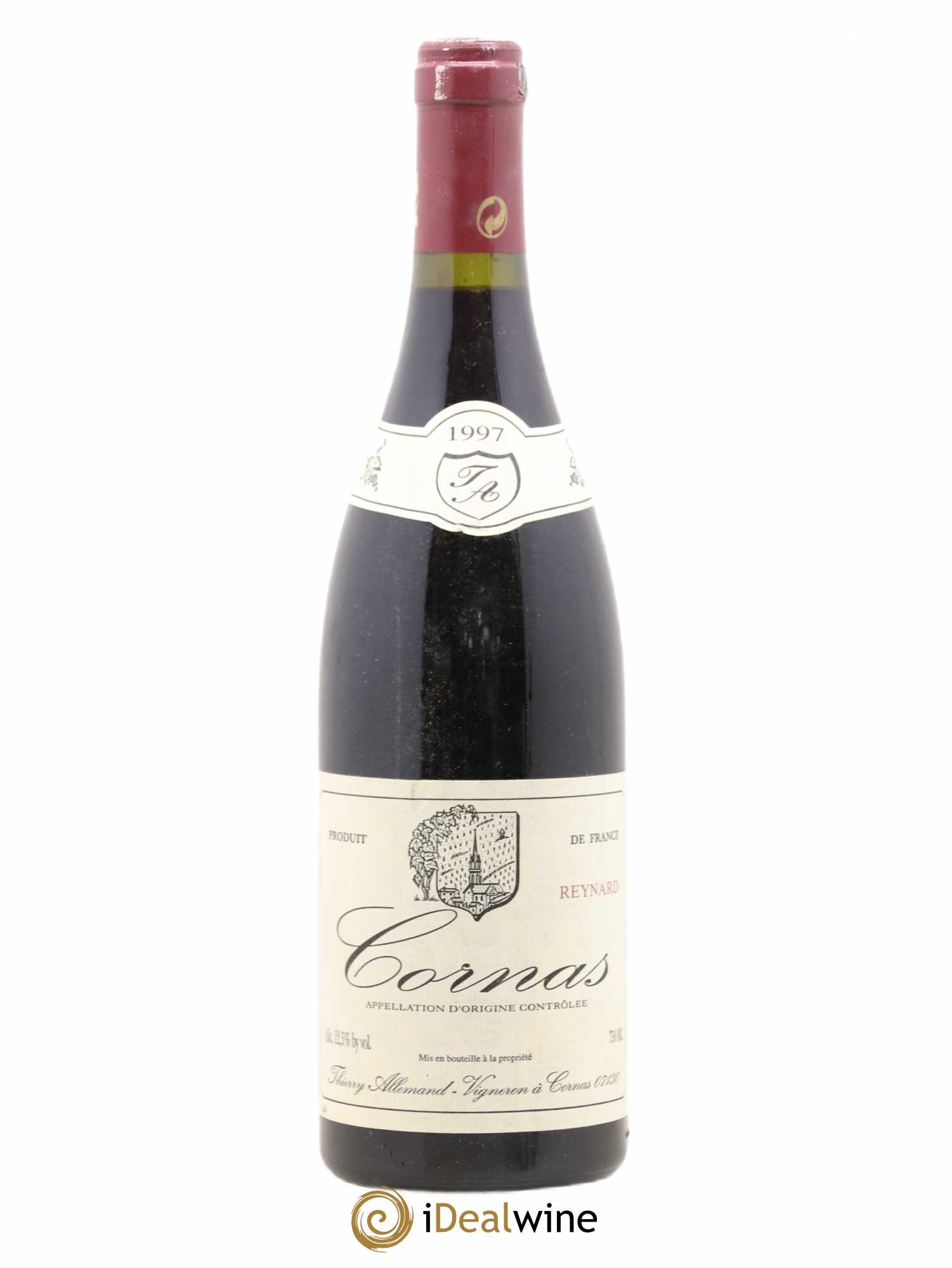 Cornas Reynard Thierry Allemand (sans prix de réserve) 1997 - Lot de 1 bouteille - 0