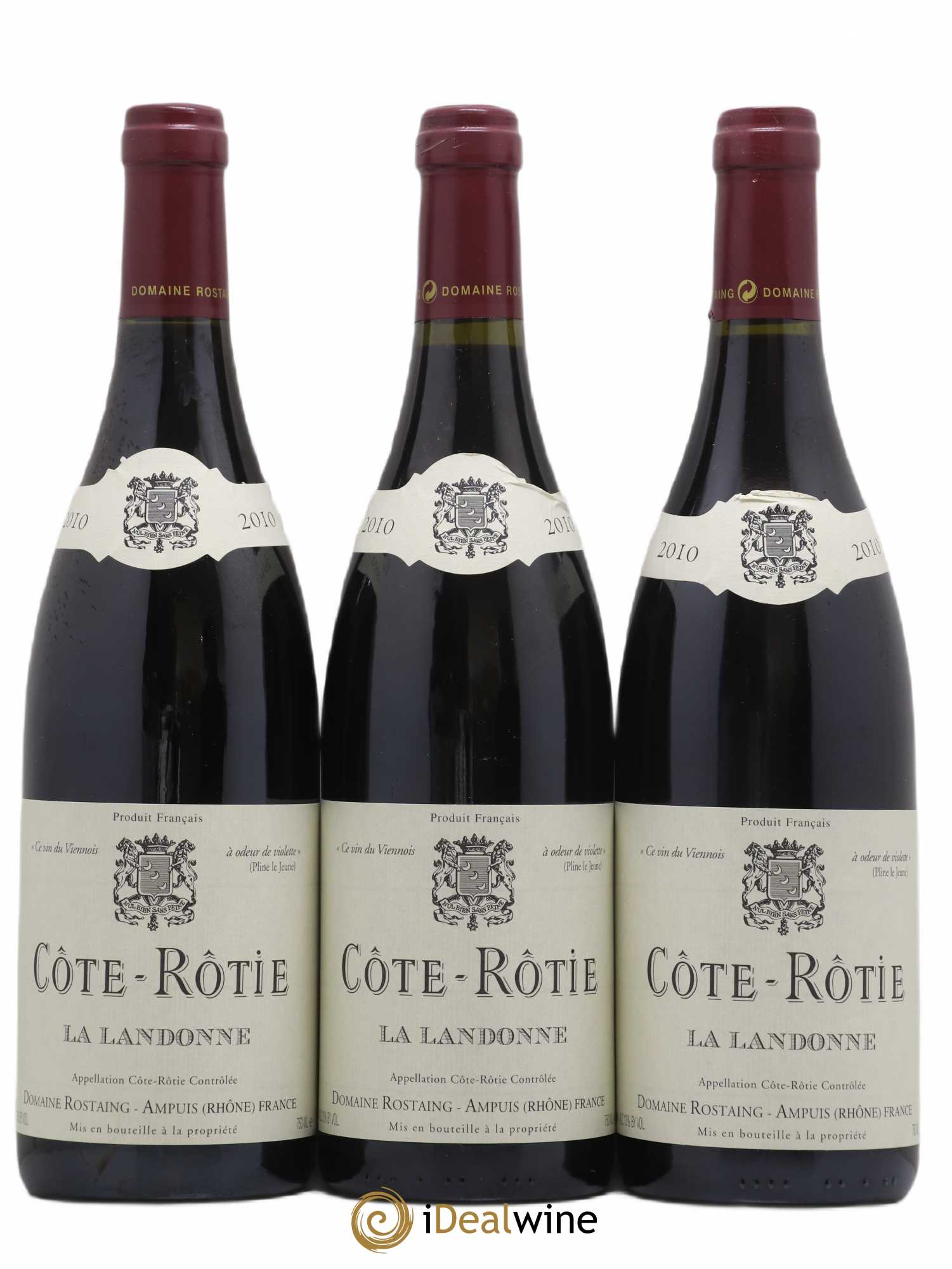 Côte-Rôtie La Landonne René Rostaing 2010 - Posten von 3 Flaschen - 0
