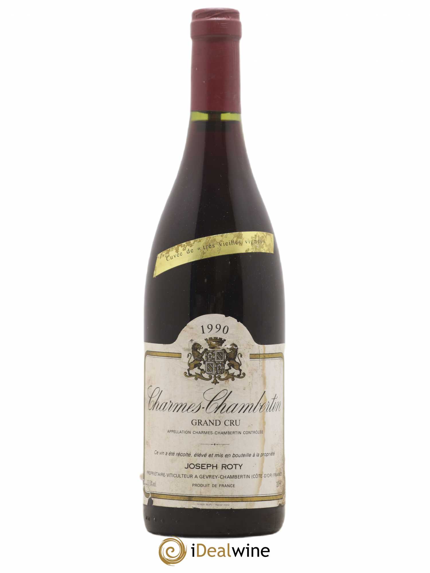 Charmes-Chambertin Grand Cru Très vieilles vignes Joseph Roty (Domaine) 1990 - Lot de 1 bouteille - 0