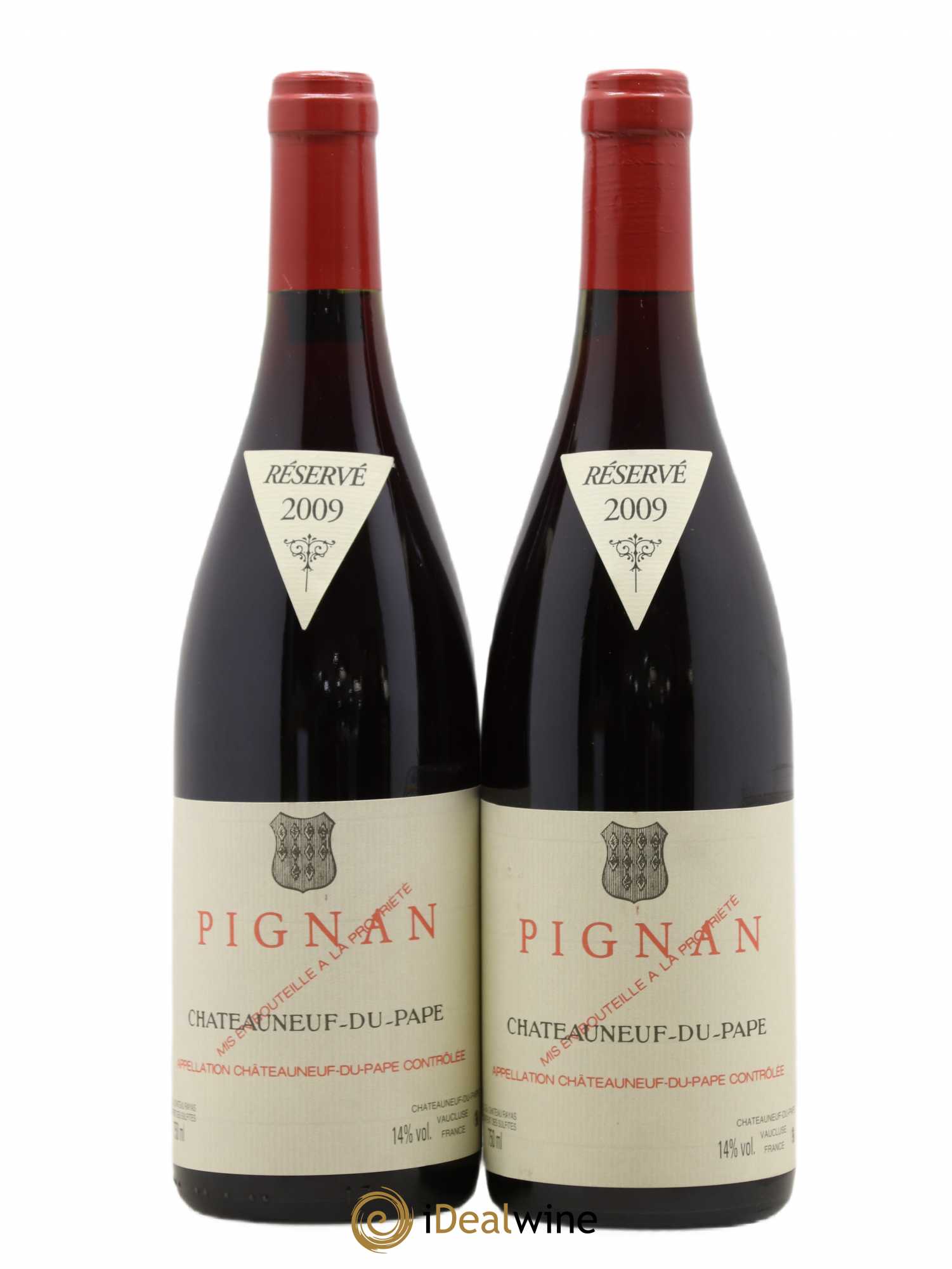 Châteauneuf-du-Pape Pignan Emmanuel Reynaud 2009 - Lot de 2 bouteilles - 0