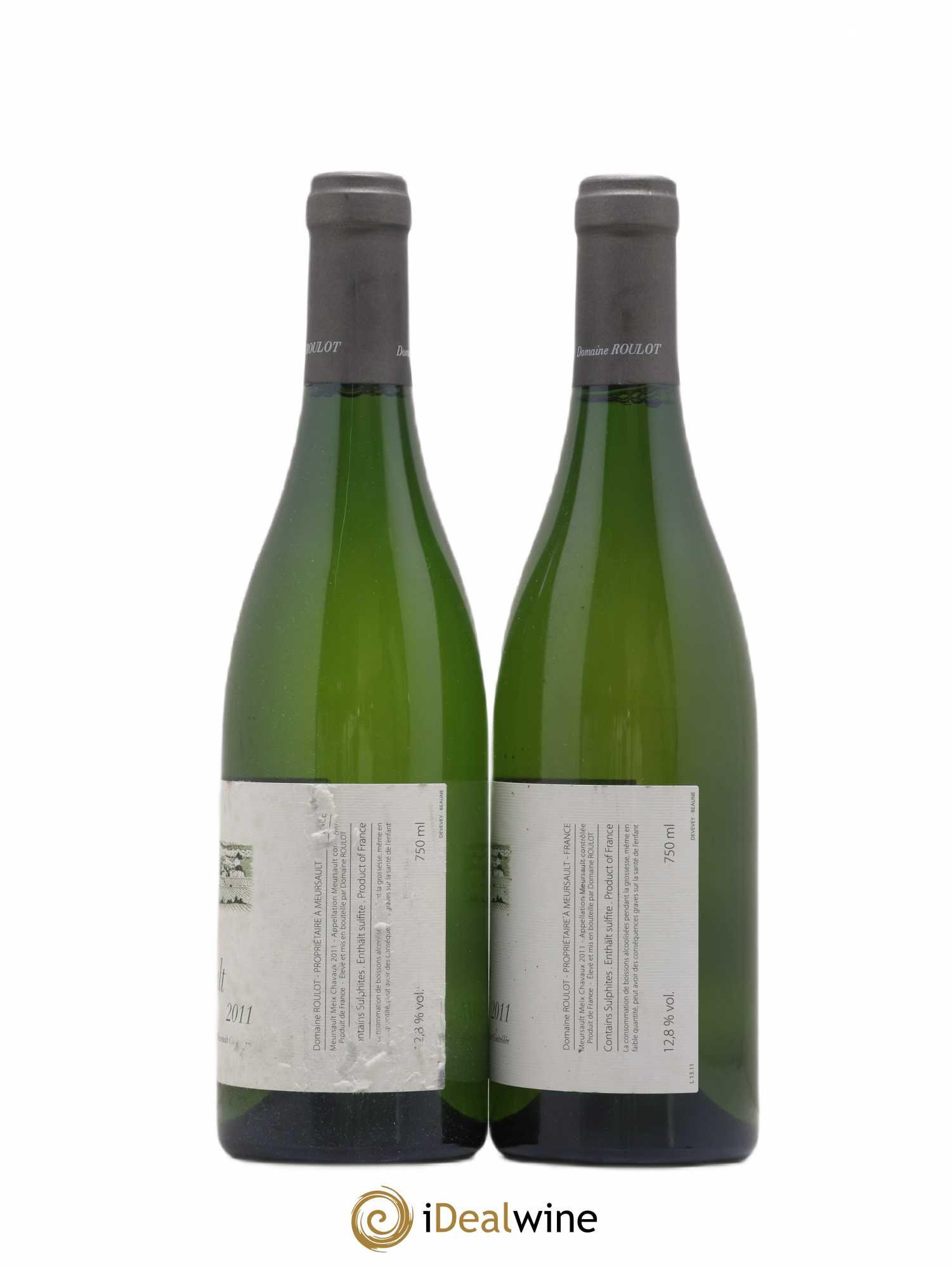 Meursault Meix Chavaux Roulot (Domaine) 2011 - Lot de 2 bouteilles - 1
