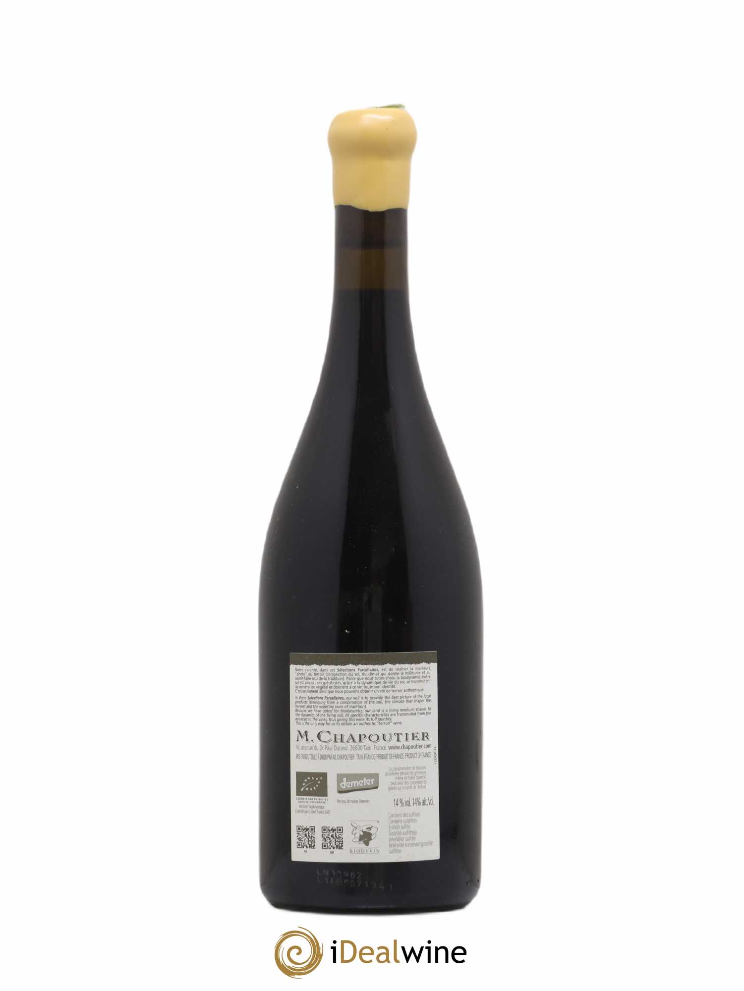 Hermitage Ermitage Le Pavillon Chapoutier  (sans prix de réserve) 2012 - Lot de 1 bouteille - 1