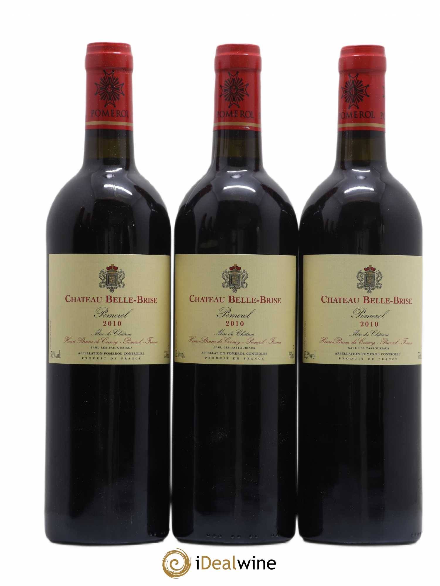 Château Belle-Brise 2010 - Lot de 6 bouteilles - 1