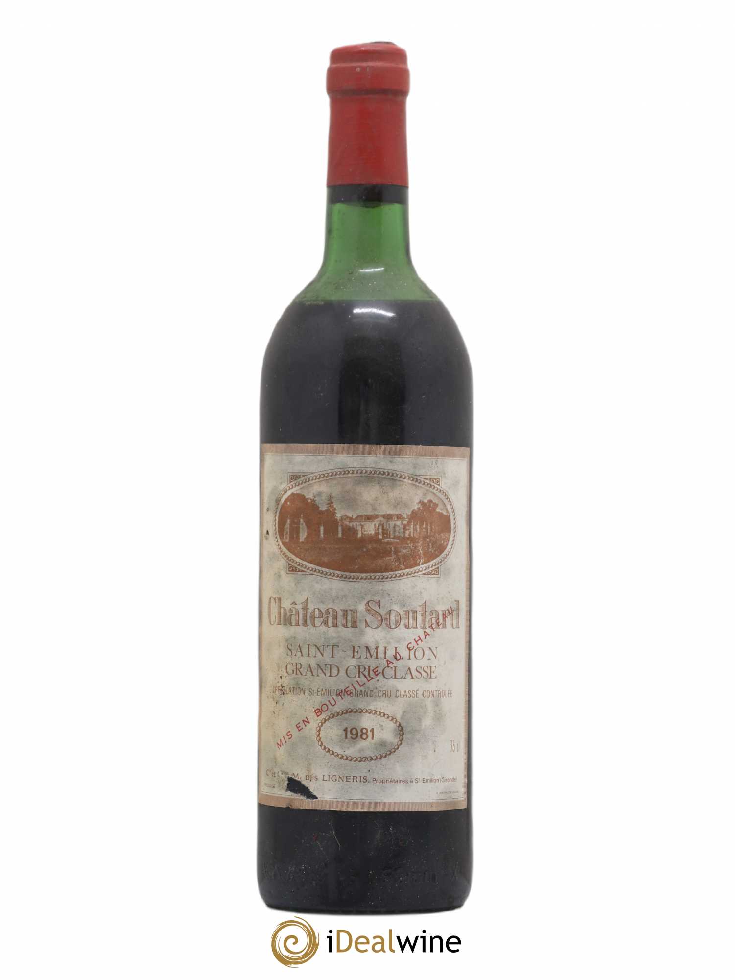 Château Soutard Grand Cru Classé (sans prix de réserve) 1981 - Lot de 1 bouteille - 0