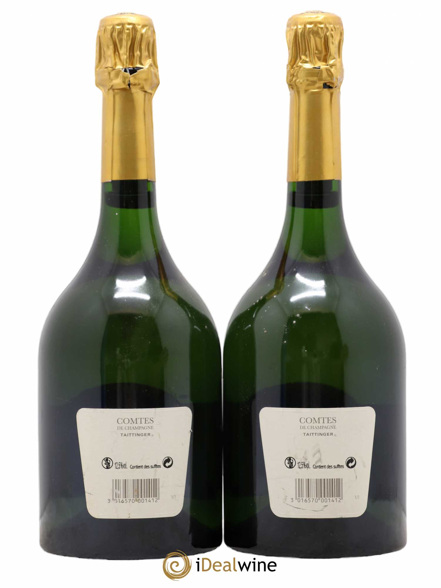 Comtes de Champagne Taittinger  (ohne Mindestpreis) 2006 - Posten von 2 Flaschen - 1