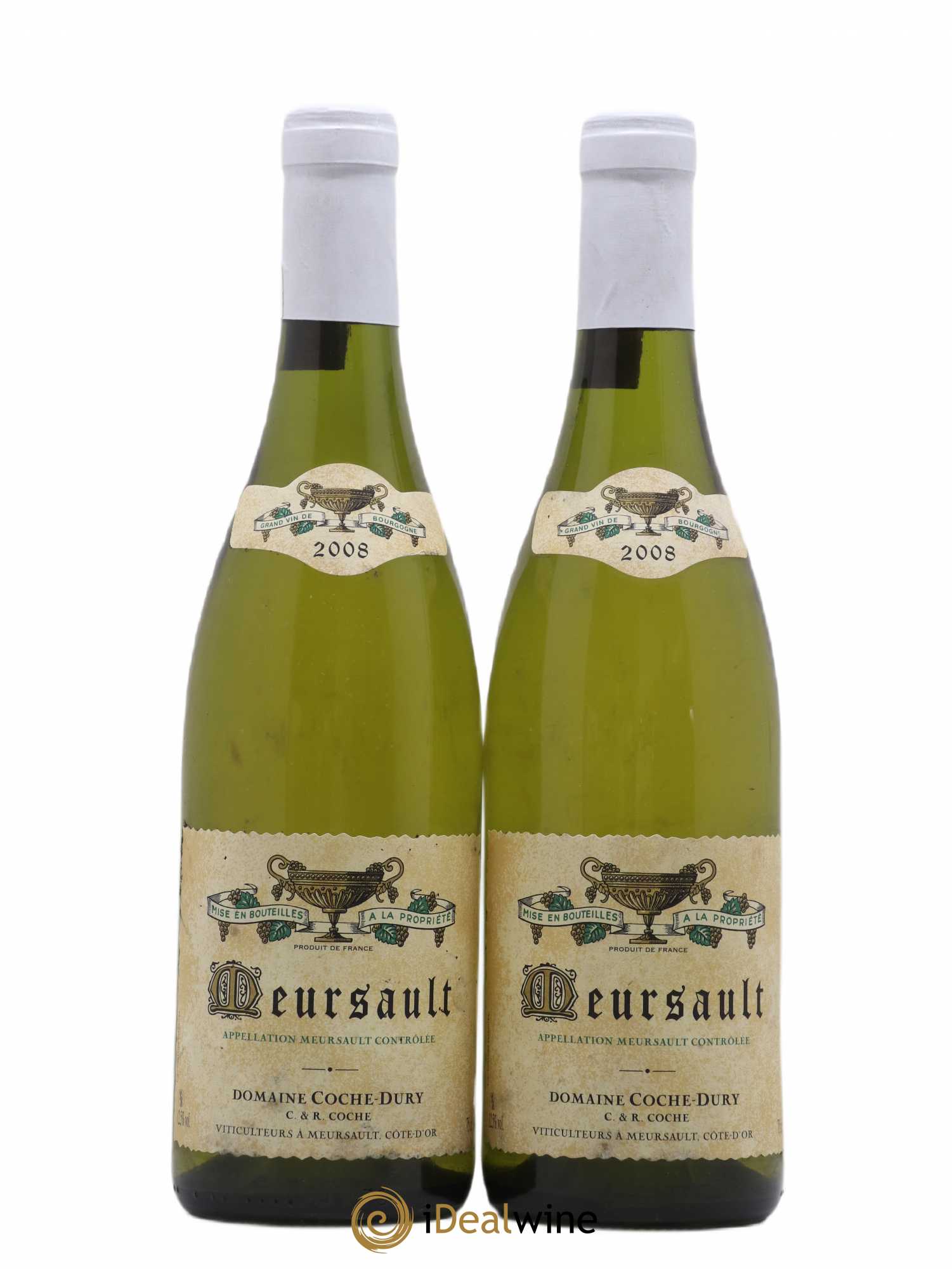 Meursault Coche Dury (Domaine) 2008 - Lot de 2 bouteilles - 0