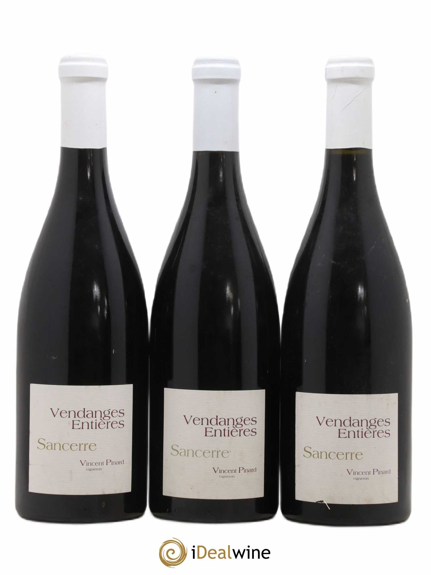 Sancerre Vendanges Entières Vincent Pinard (sans prix de réserve) 2009 - Lot de 3 bouteilles - 0