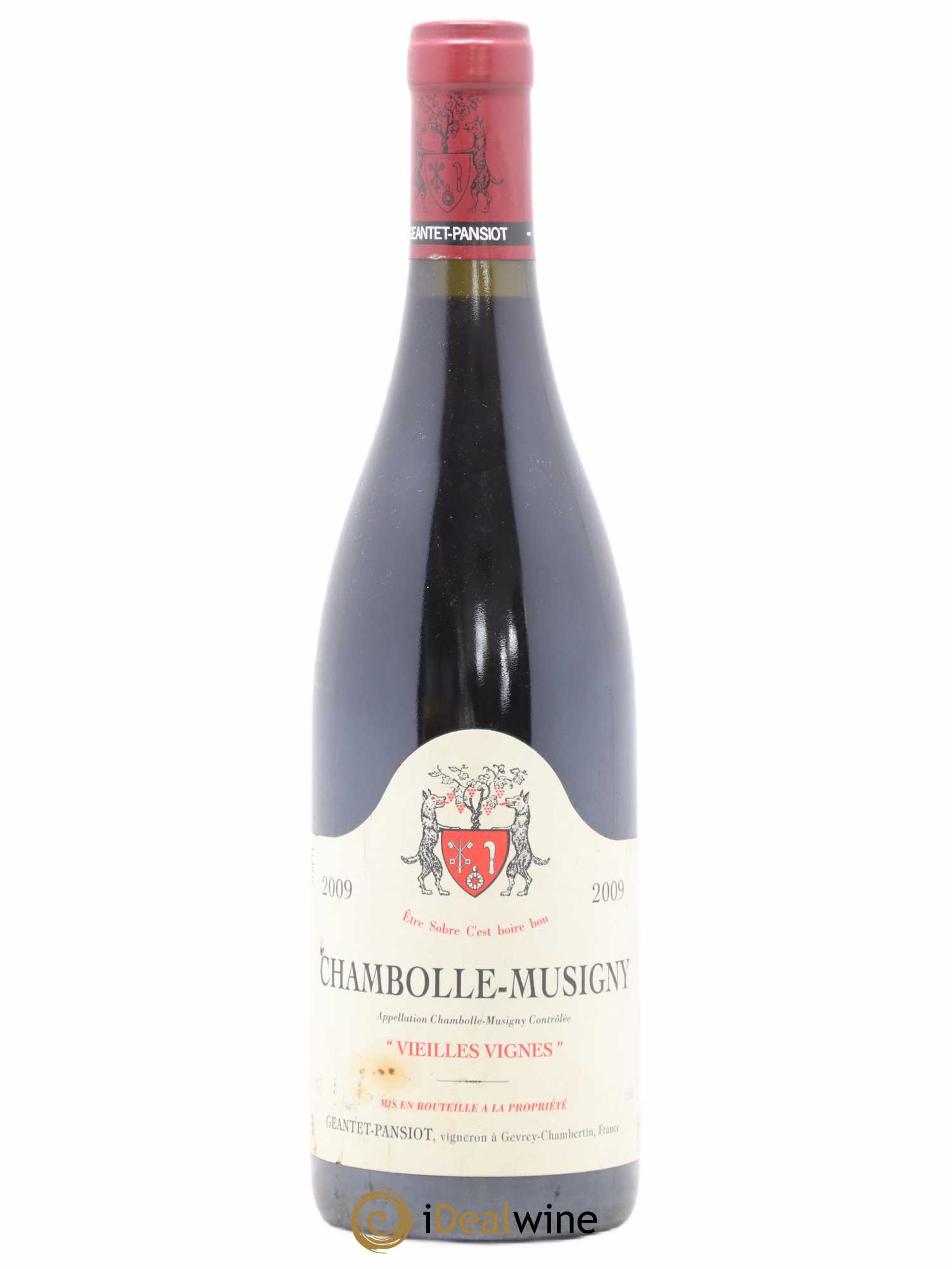 Chambolle-Musigny Vieilles vignes Geantet-Pansiot (sans prix de réserve) 2009 - Lot de 1 bouteille - 0