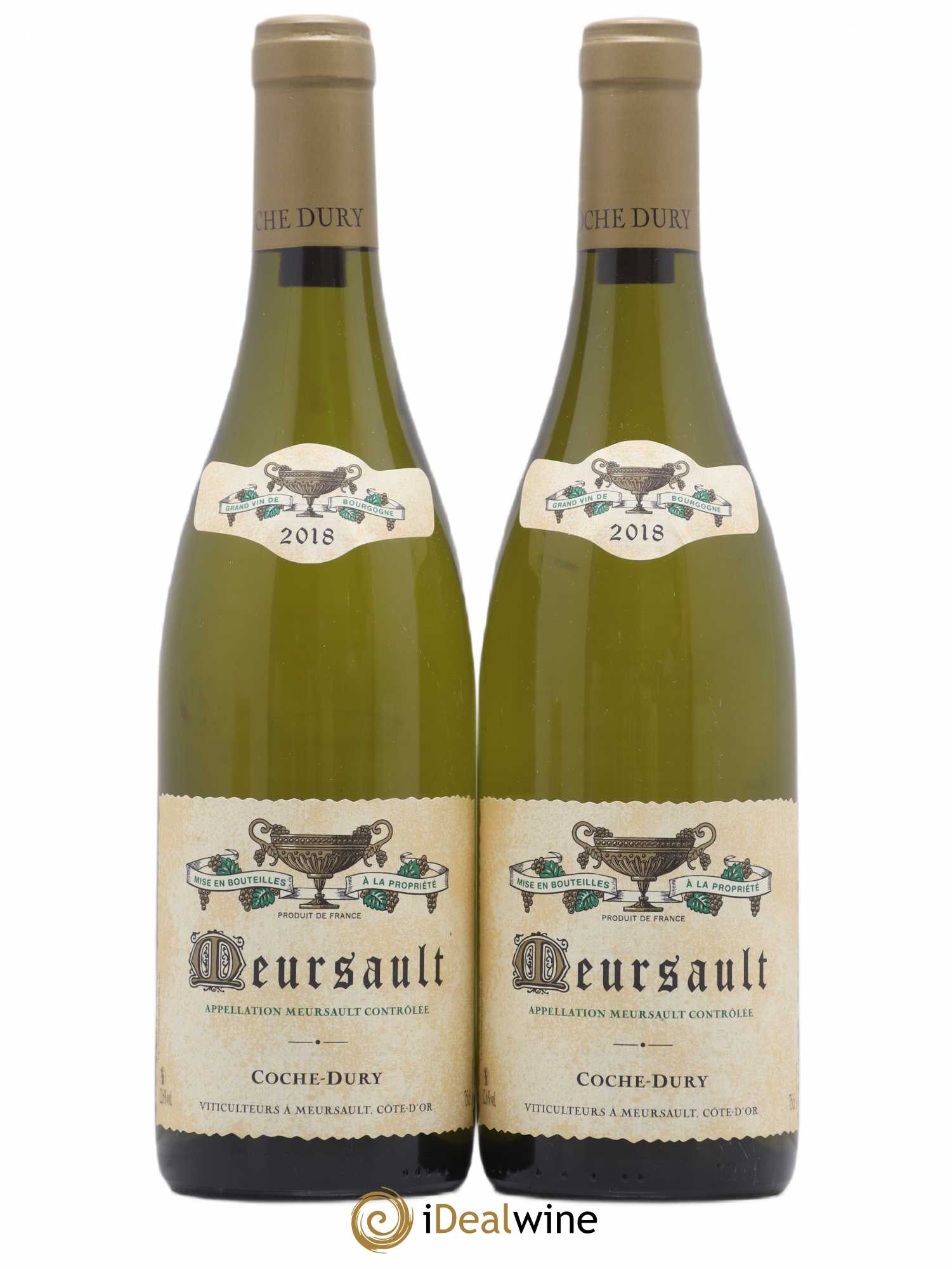Meursault Coche Dury (Domaine) 2018 - Lot de 2 bouteilles - 0