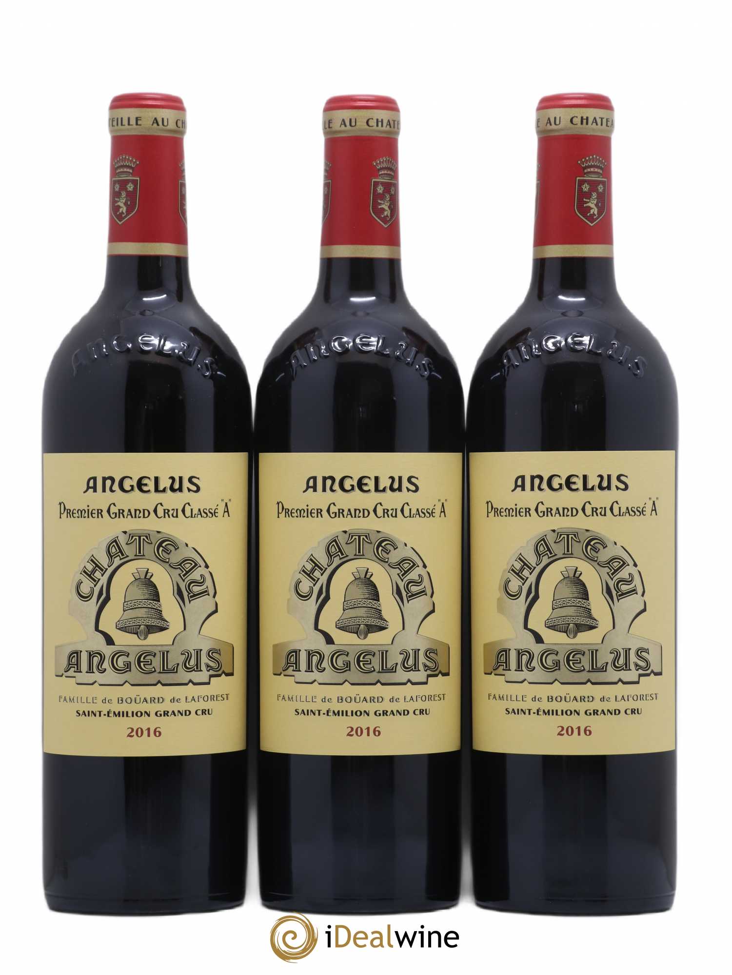 Château Angélus 1er Grand Cru Classé A 2016 - Lot of 6 bottles - 1