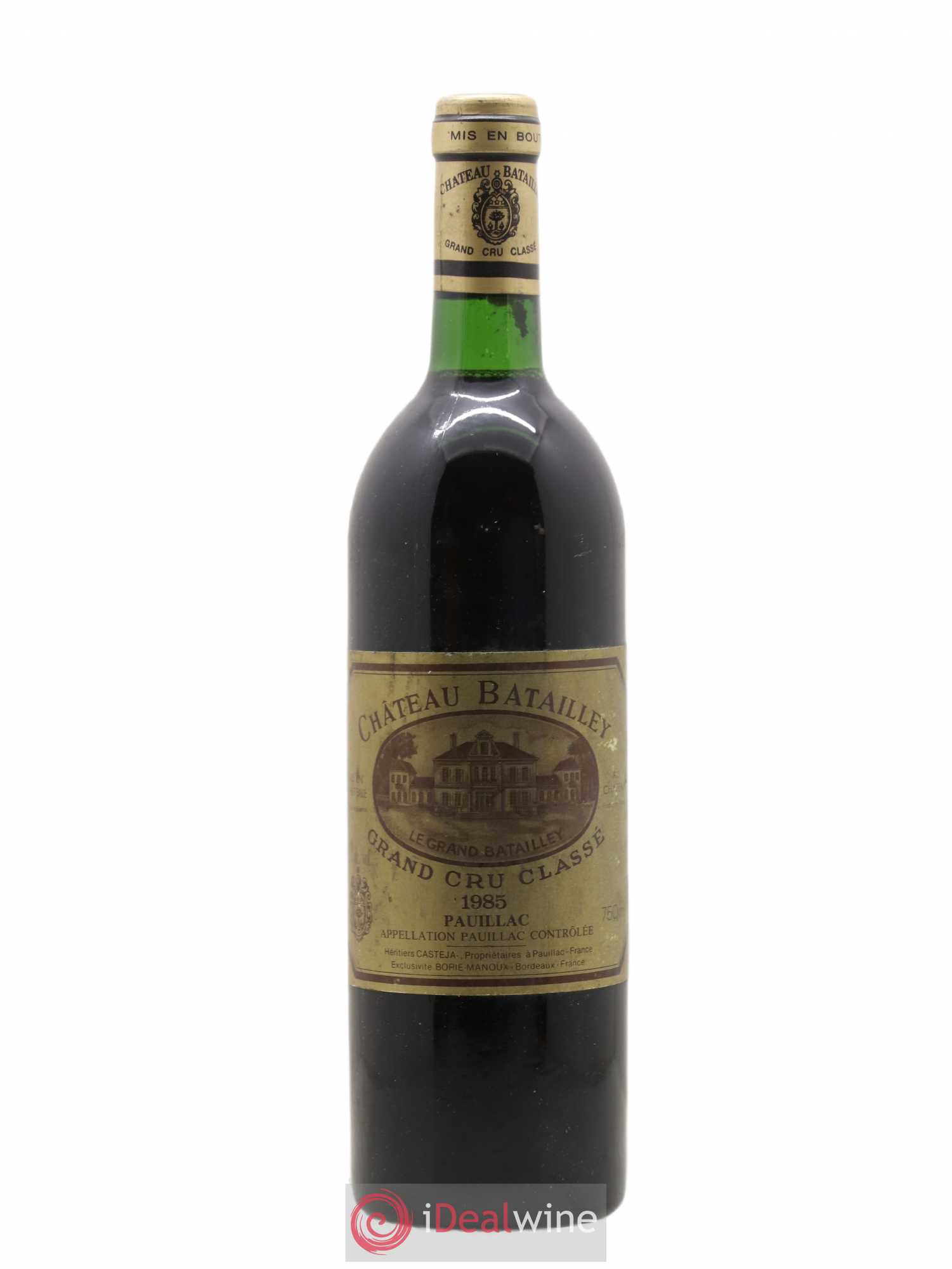 Château Batailley 5ème Grand Cru Classé 1985 - Lot de 1 bouteille - 0