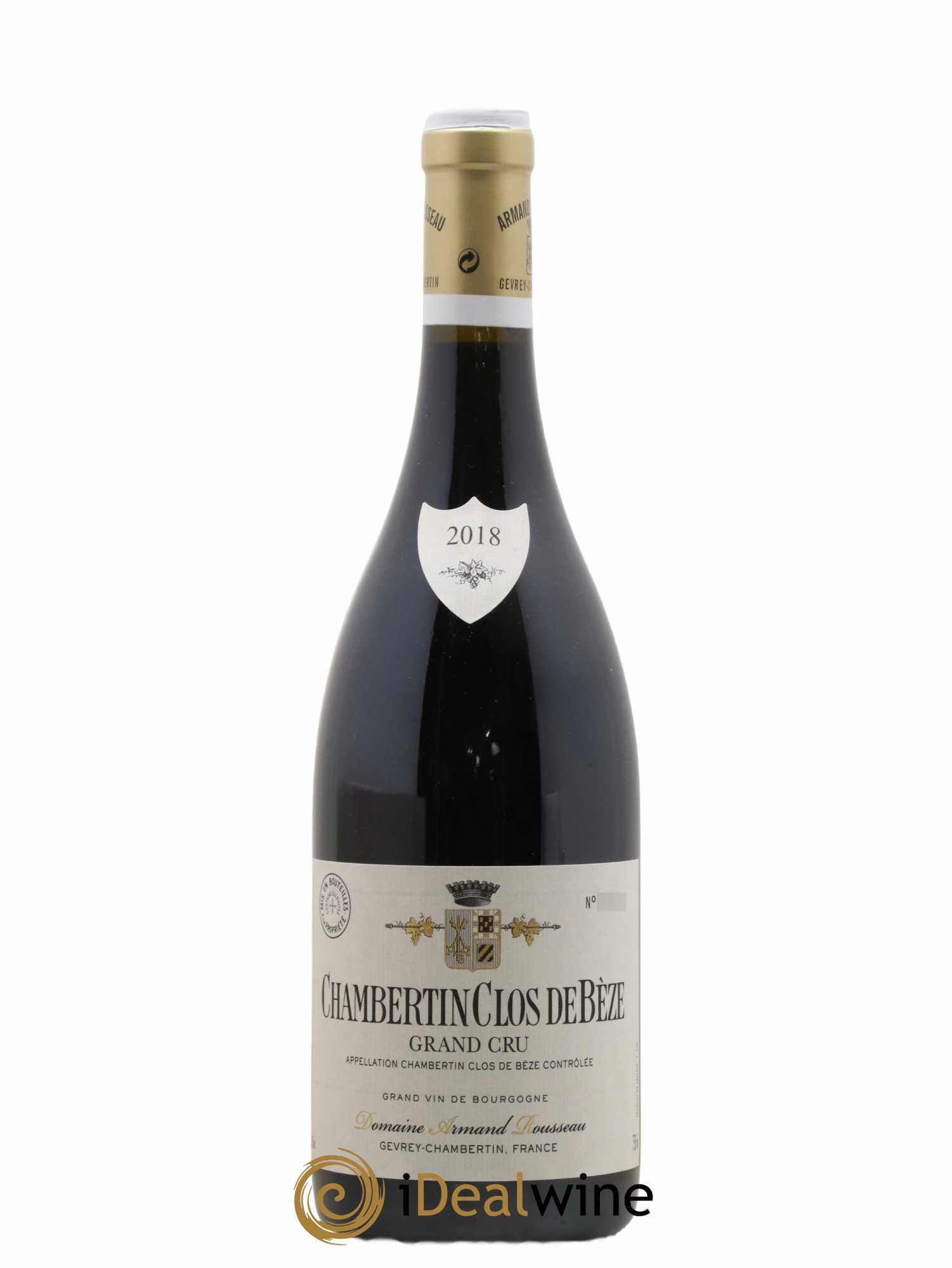 Chambertin Clos de Bèze Grand Cru Armand Rousseau (Domaine) 2018 - Lot de 1 bouteille - 0