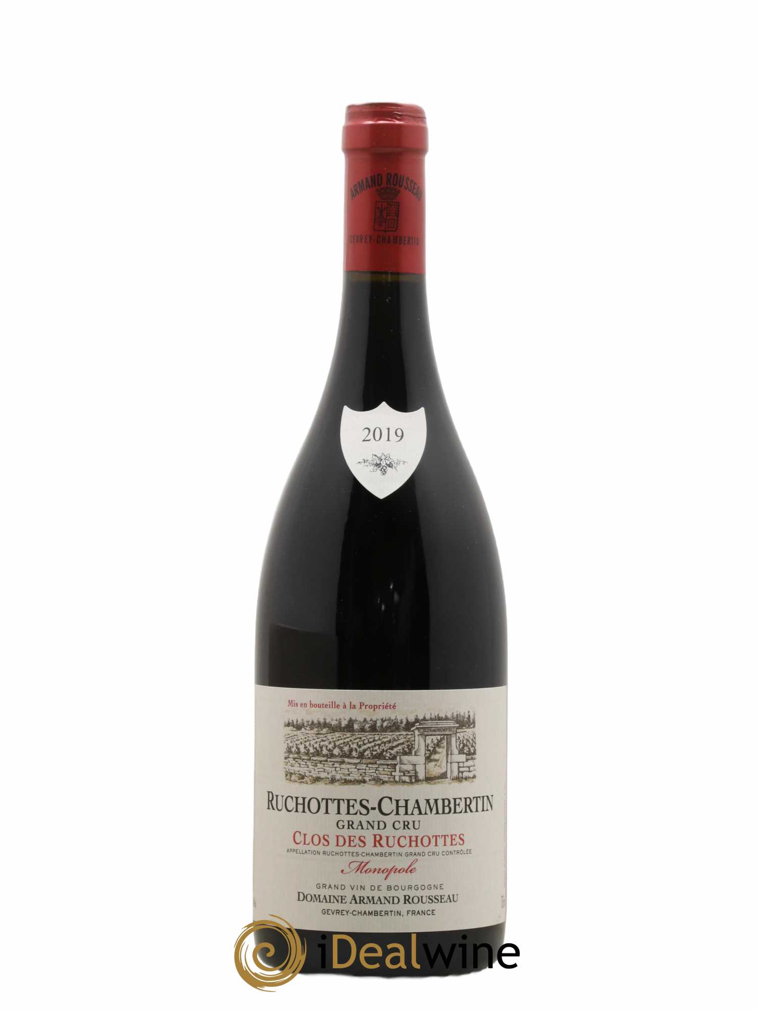 Ruchottes-Chambertin Grand Cru Clos des Ruchottes Armand Rousseau (Domaine) 2019 - Lot of 1 bottle - 0