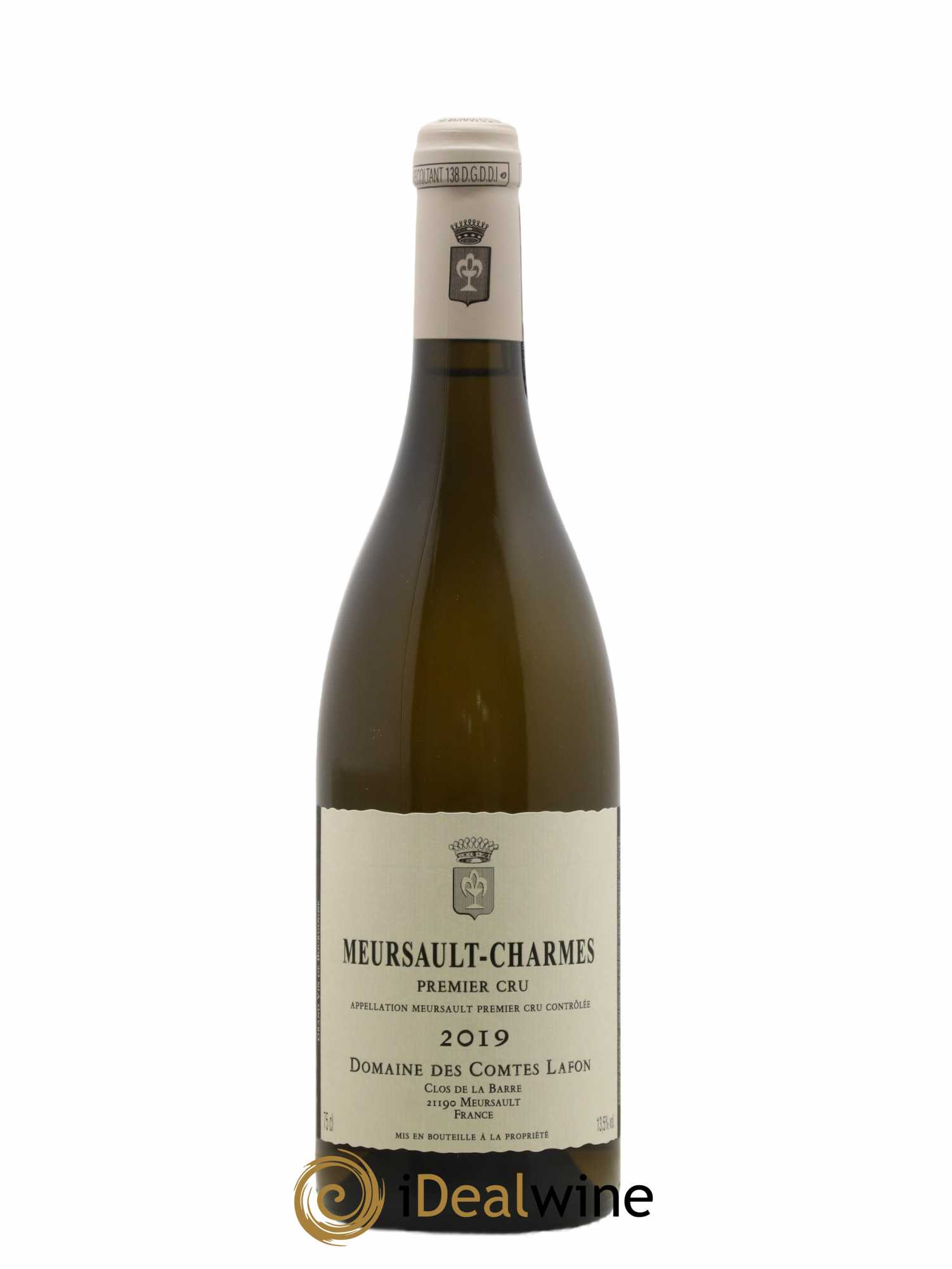 Meursault 1er Cru Charmes Comtes Lafon (Domaine des) 2019 - Lot de 1 bouteille - 0