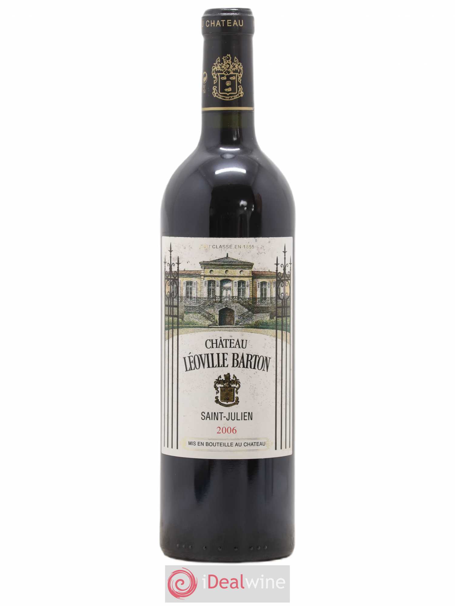 Château Léoville Barton 2ème Grand Cru Classé 2006 - Lot de 1 bouteille - 0