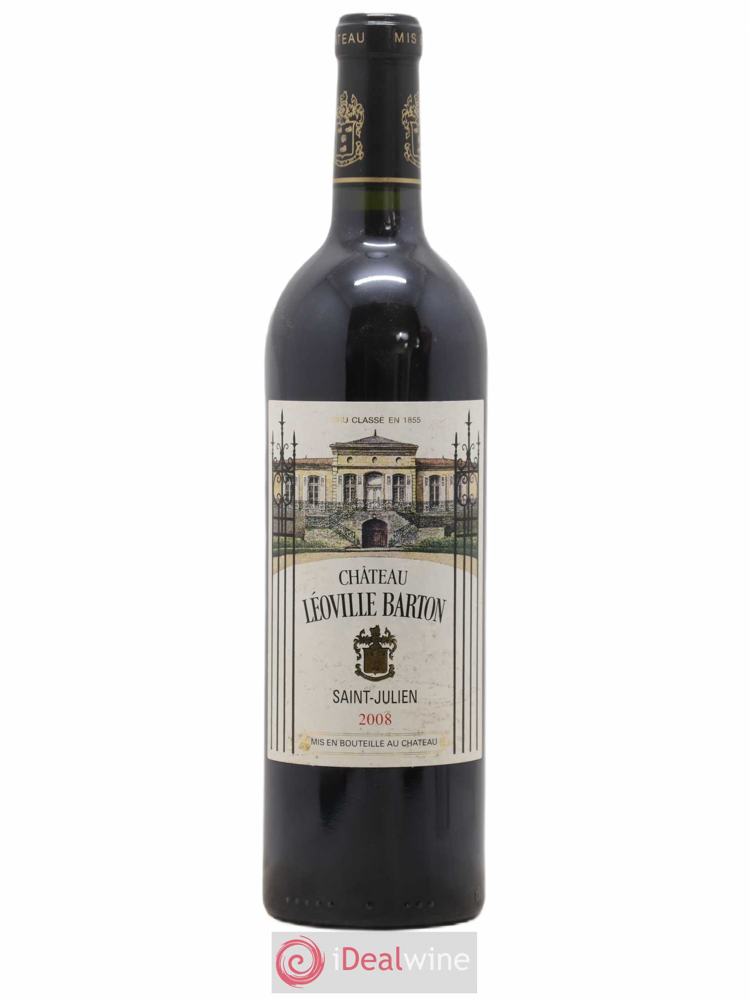 Château Léoville Barton 2ème Grand Cru Classé 2008 - Lot de 1 bouteille - 0