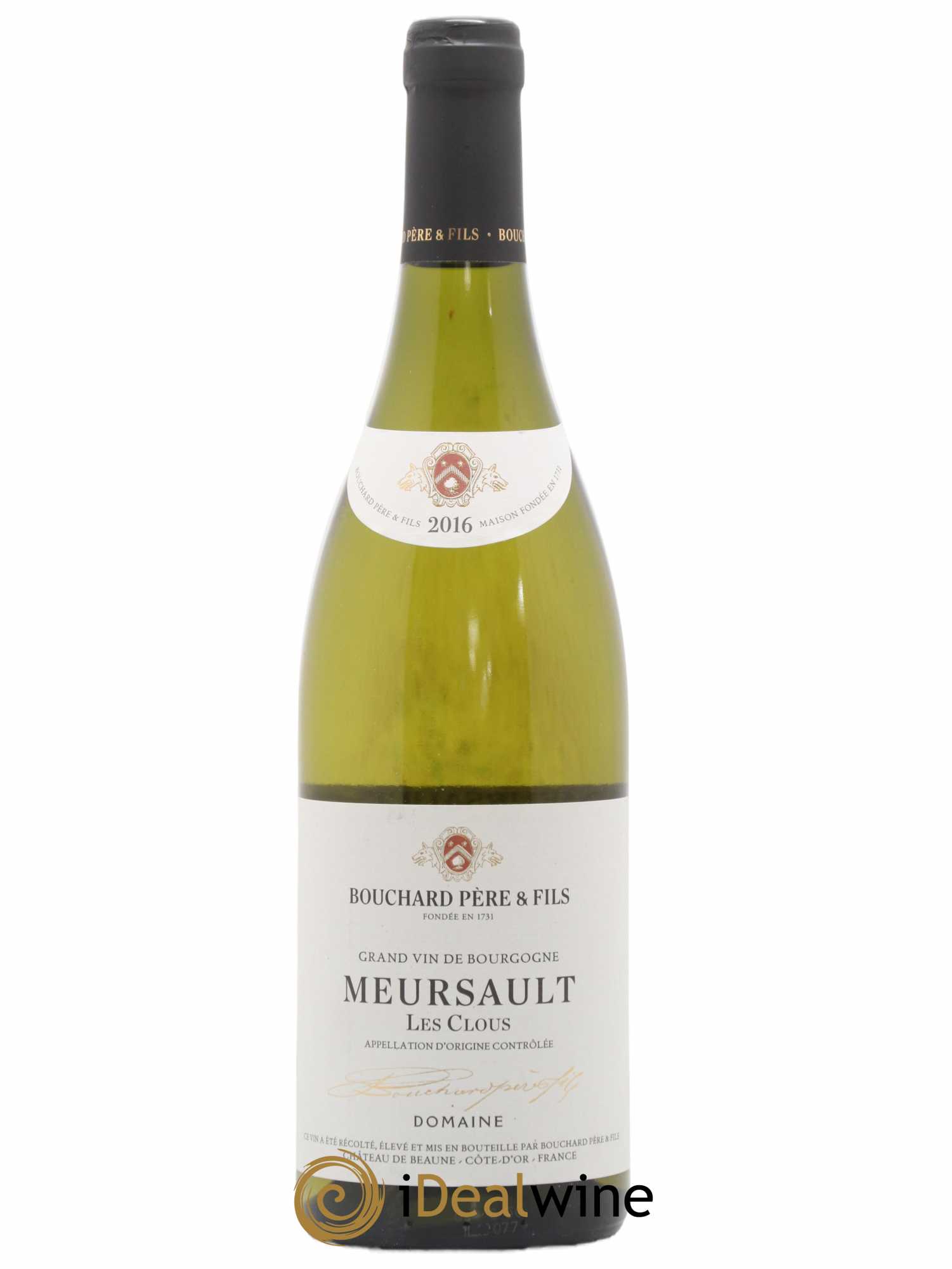 Meursault Les Clous Bouchard Père & Fils 2016 - Lot de 1 bouteille - 0