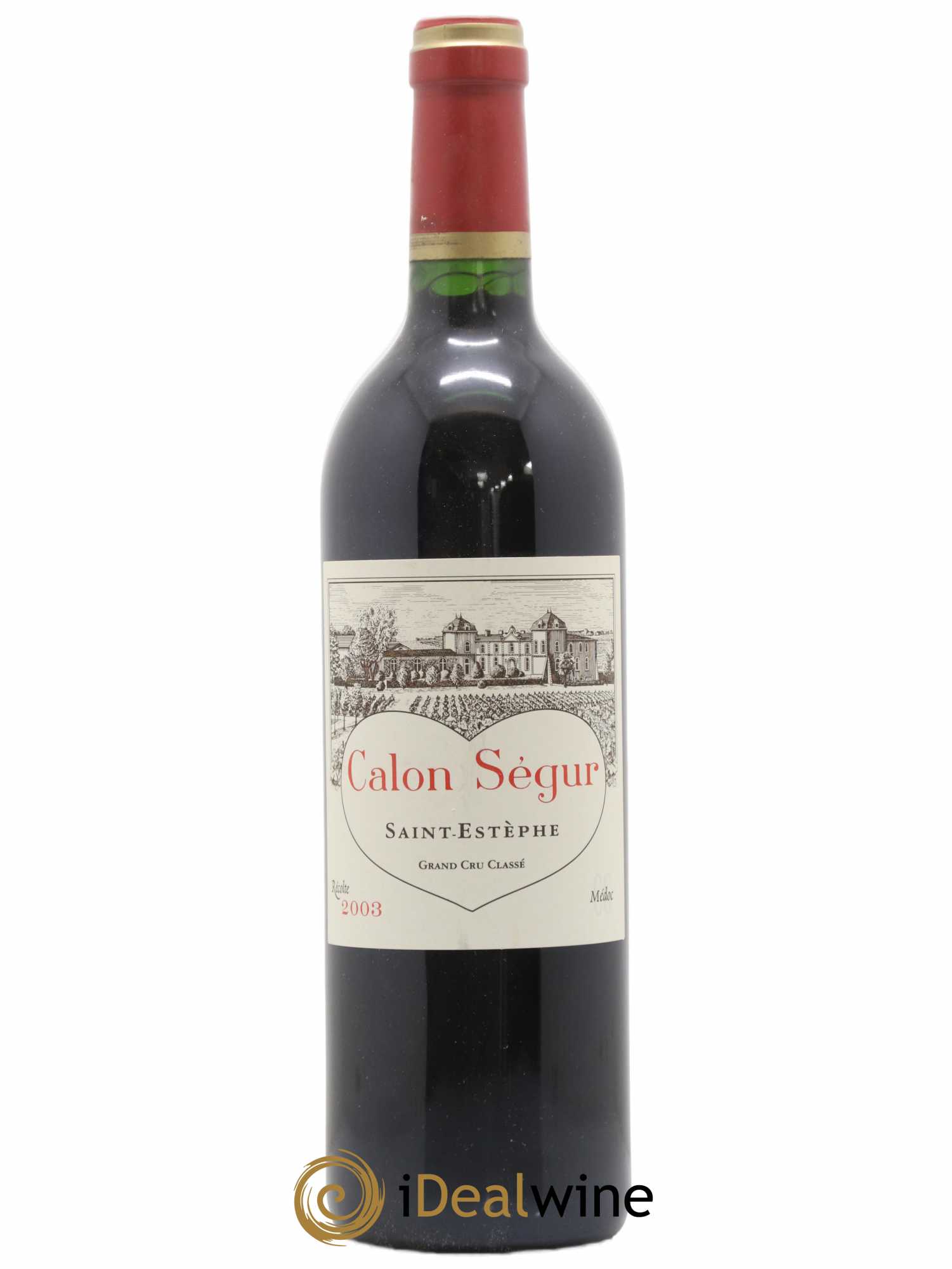 Château Calon Ségur 3ème Grand Cru Classé 2003 - Lot de 1 bouteille - 0