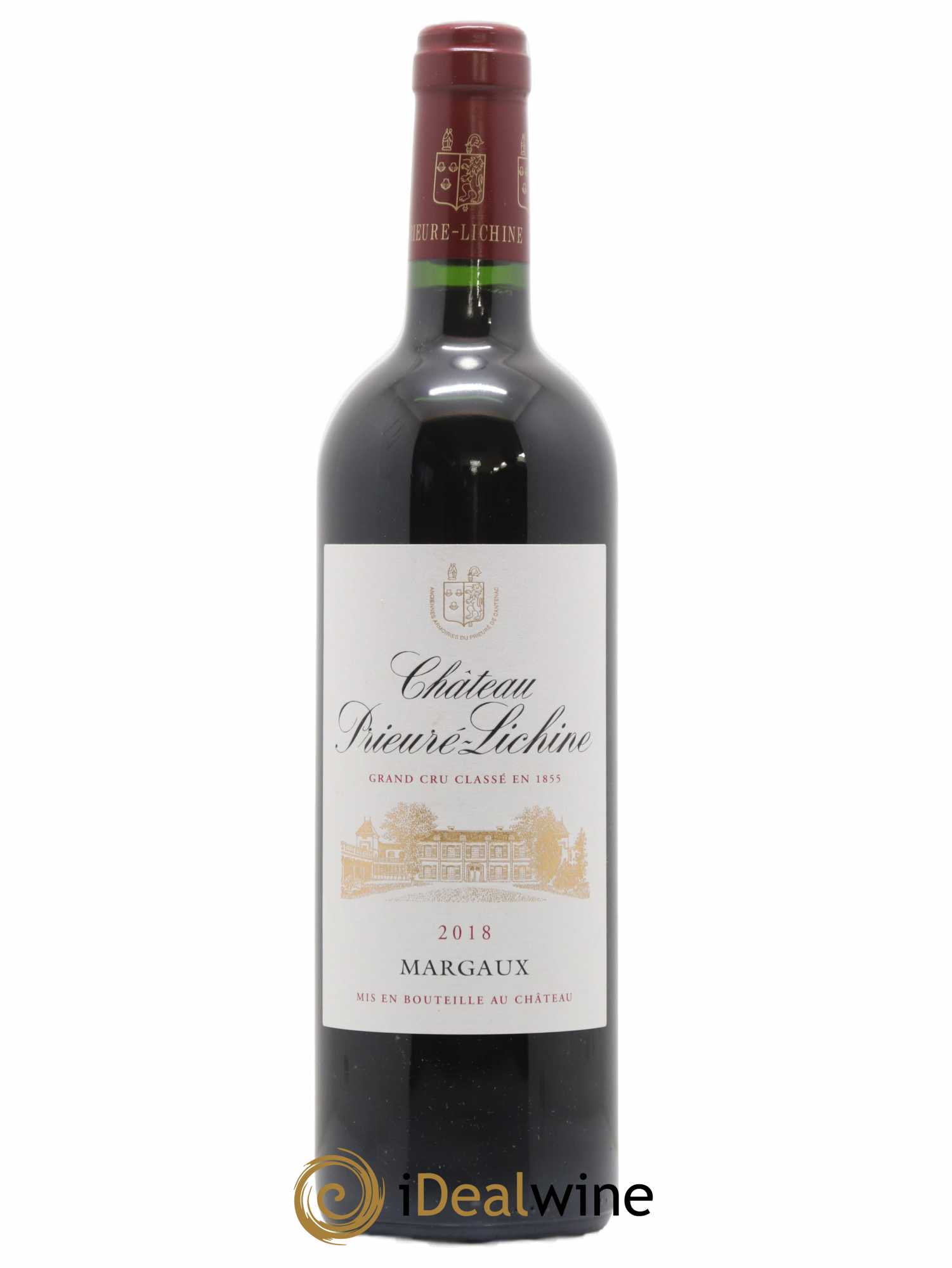 Château Prieuré Lichine 4ème Grand Cru Classé 2018 - Lot de 1 bouteille - 0