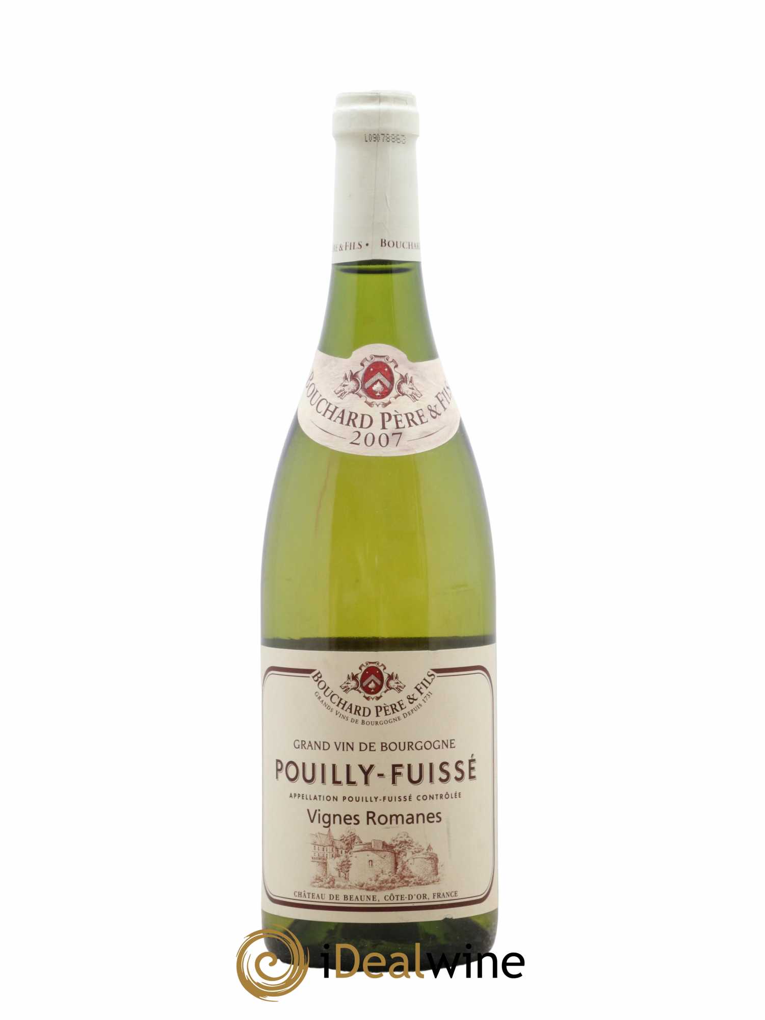 Pouilly-Fuissé Vignes Romanes Bouchard Pere Et Fils 2007 - Lot de 1 bouteille - 0