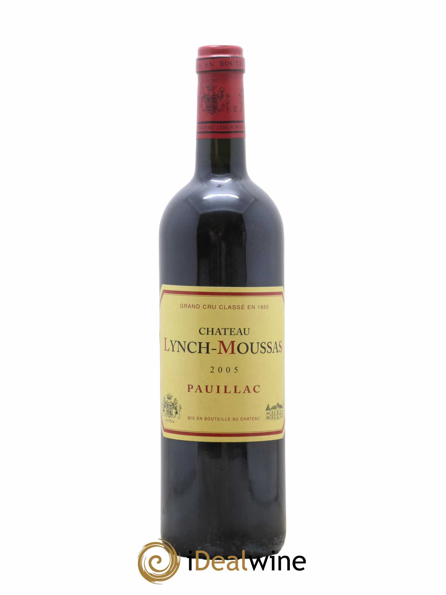 Château Lynch Moussas 5ème Grand Cru Classé 2005 - Lot de 1 bouteille - 0