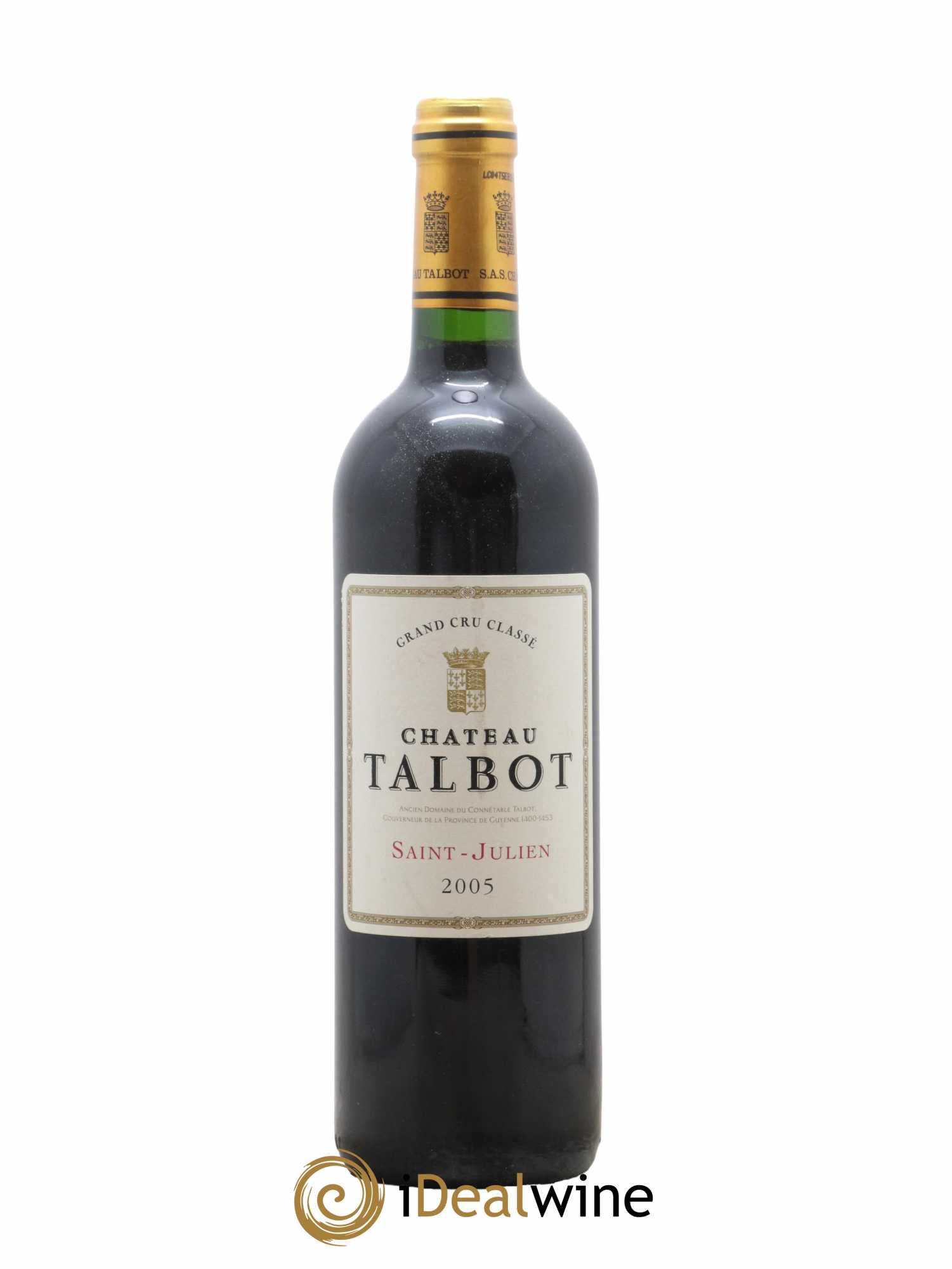 Château Talbot 4ème Grand Cru Classé 2005 - Lot de 1 bouteille - 0