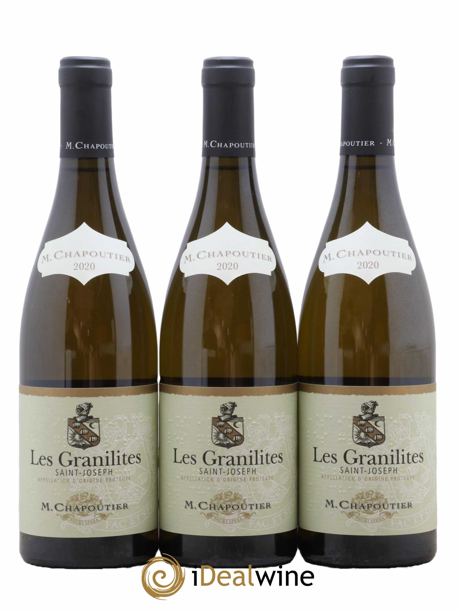 Saint-Joseph Les Granilites Chapoutier 2020 - Lot de 3 bouteilles - 0