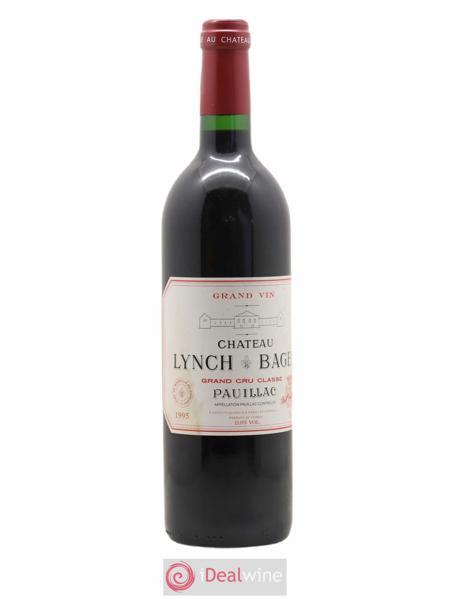 Château Lynch Bages 5ème Grand Cru Classé 1995 - Lot de 1 bouteille - 0
