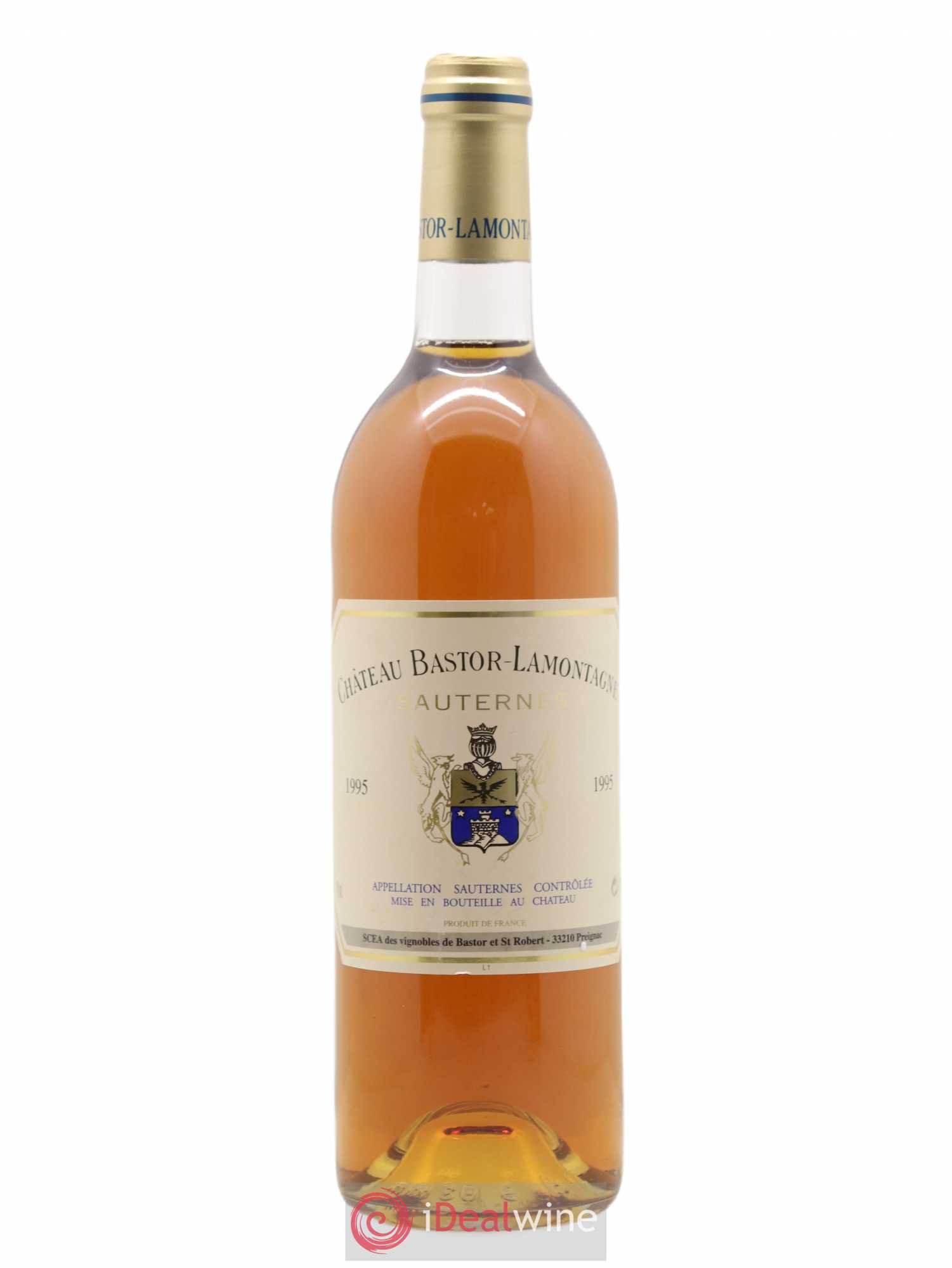 Château Bastor Lamontagne 1995 - Lot de 1 bouteille - 0