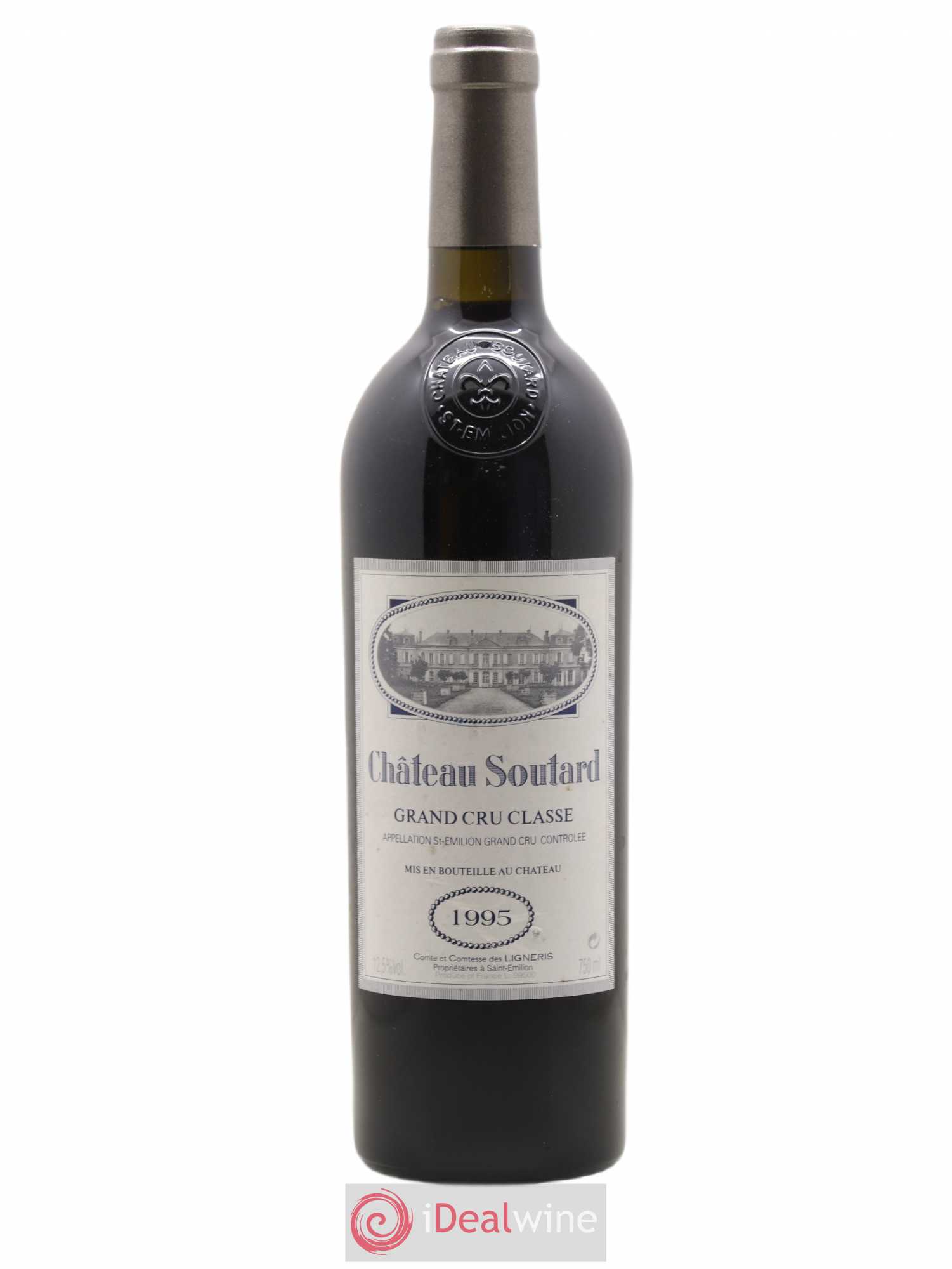 Château Soutard Grand Cru Classé 1995 - Lot de 1 bouteille - 0