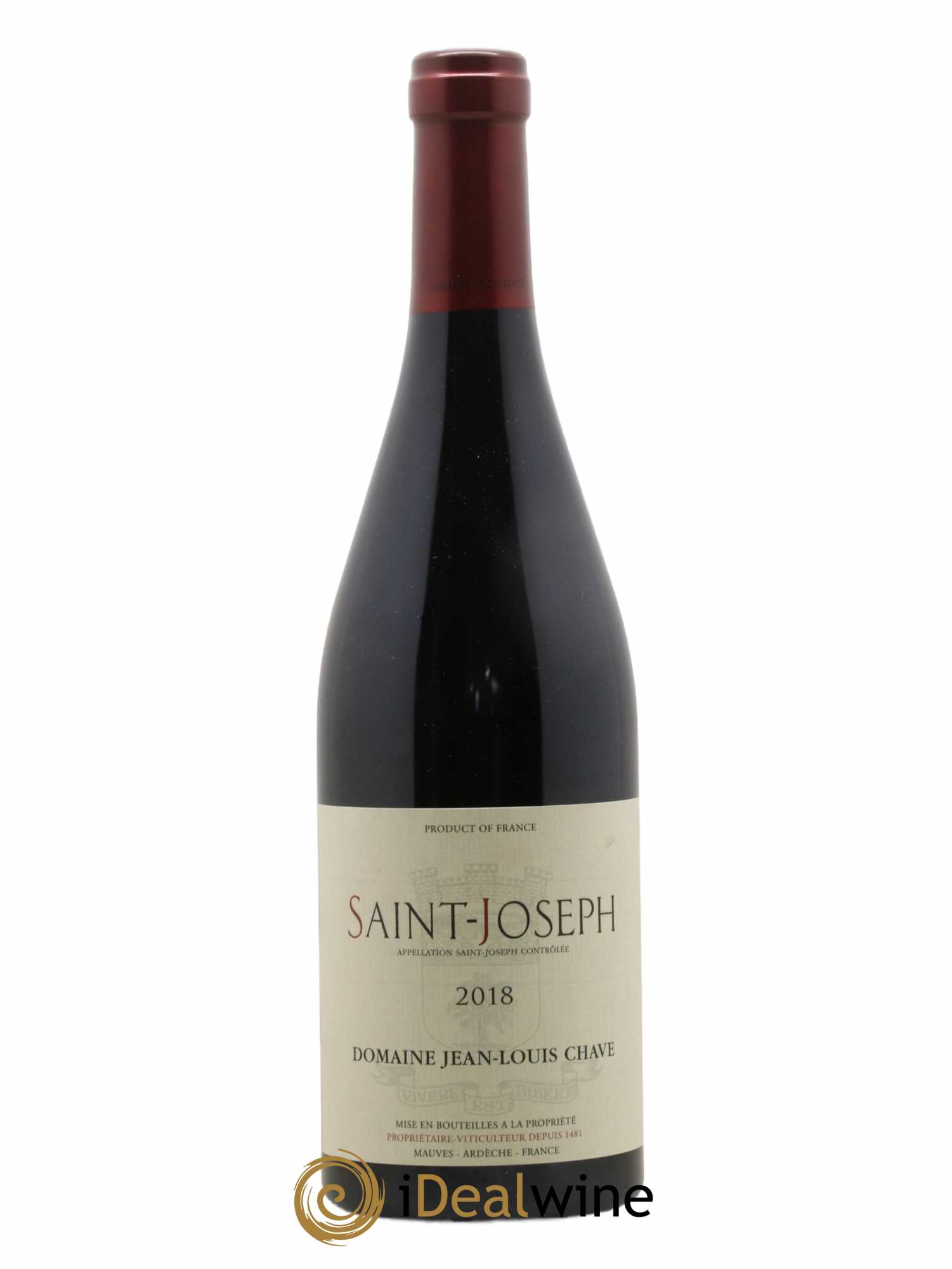Saint-Joseph Jean-Louis Chave 2018 - Lot de 1 bouteille - 0