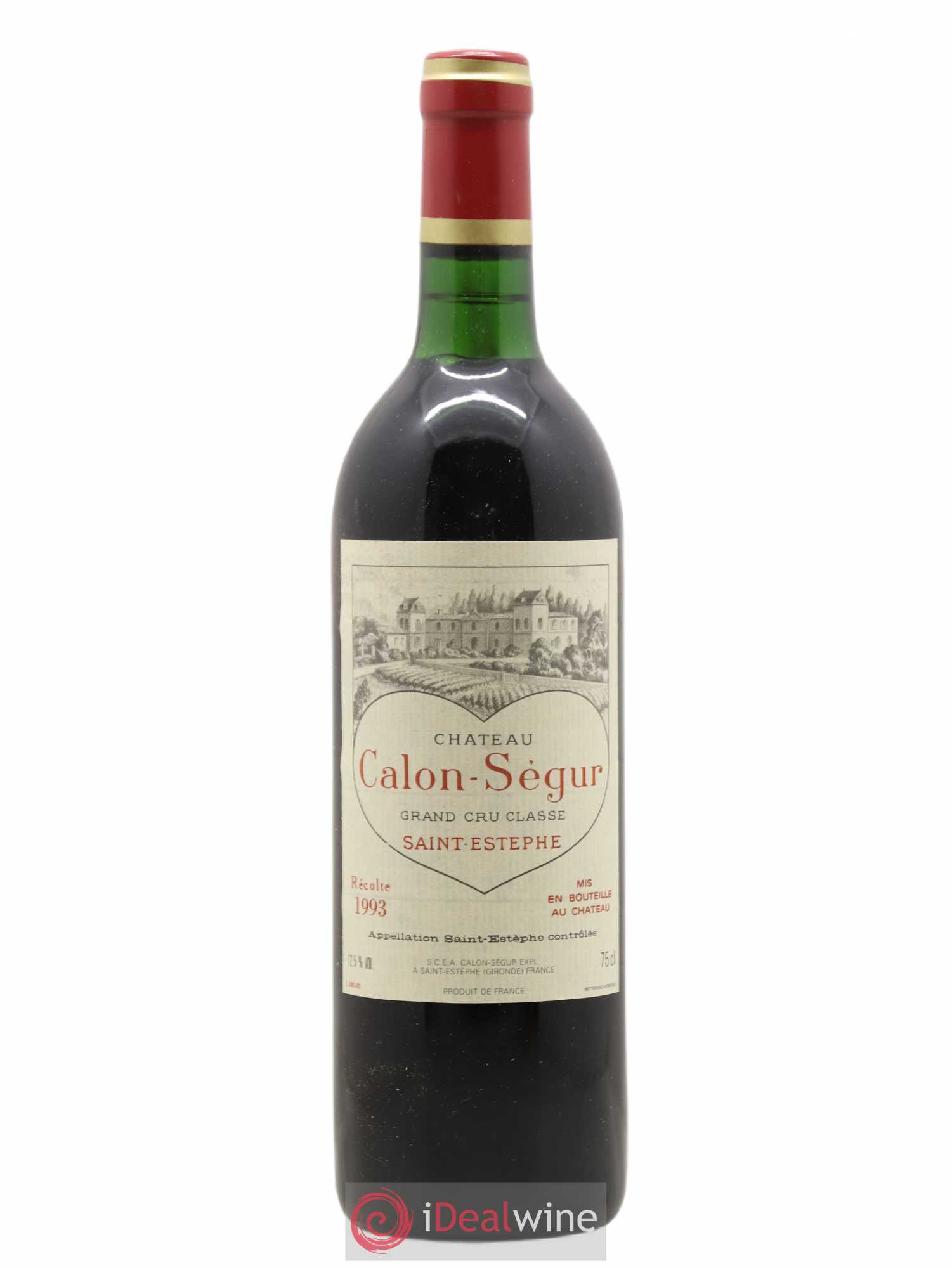 Château Calon Ségur 3ème Grand Cru Classé 1993 - Lot de 1 bouteille - 0