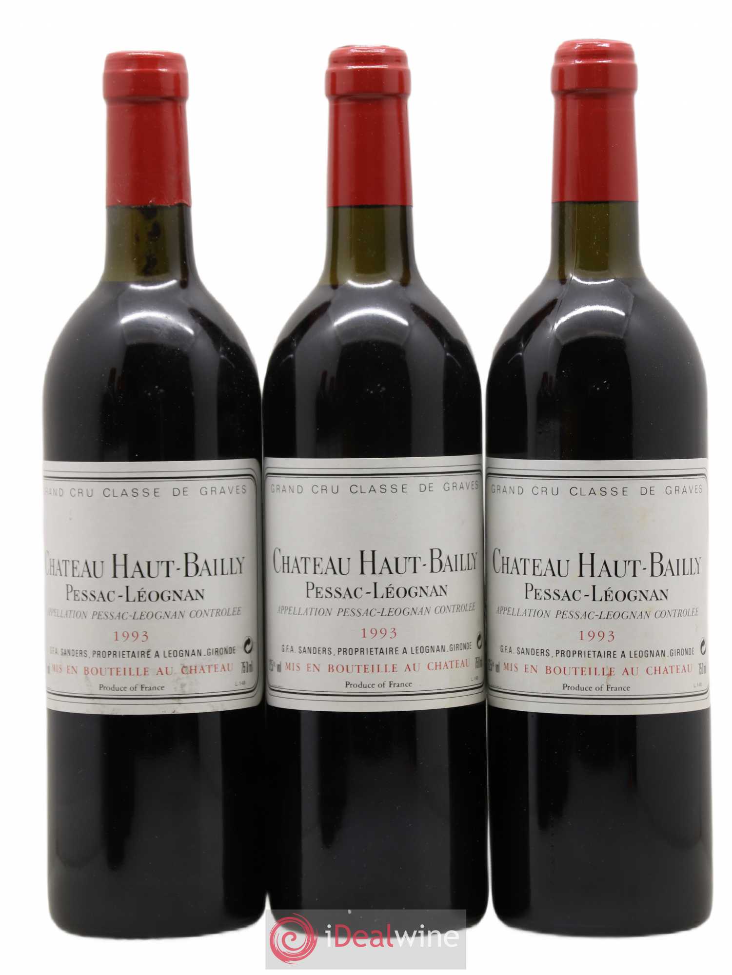 Château Haut-Bailly Cru Classé de Graves 1993 - Lot de 6 bouteilles - 2