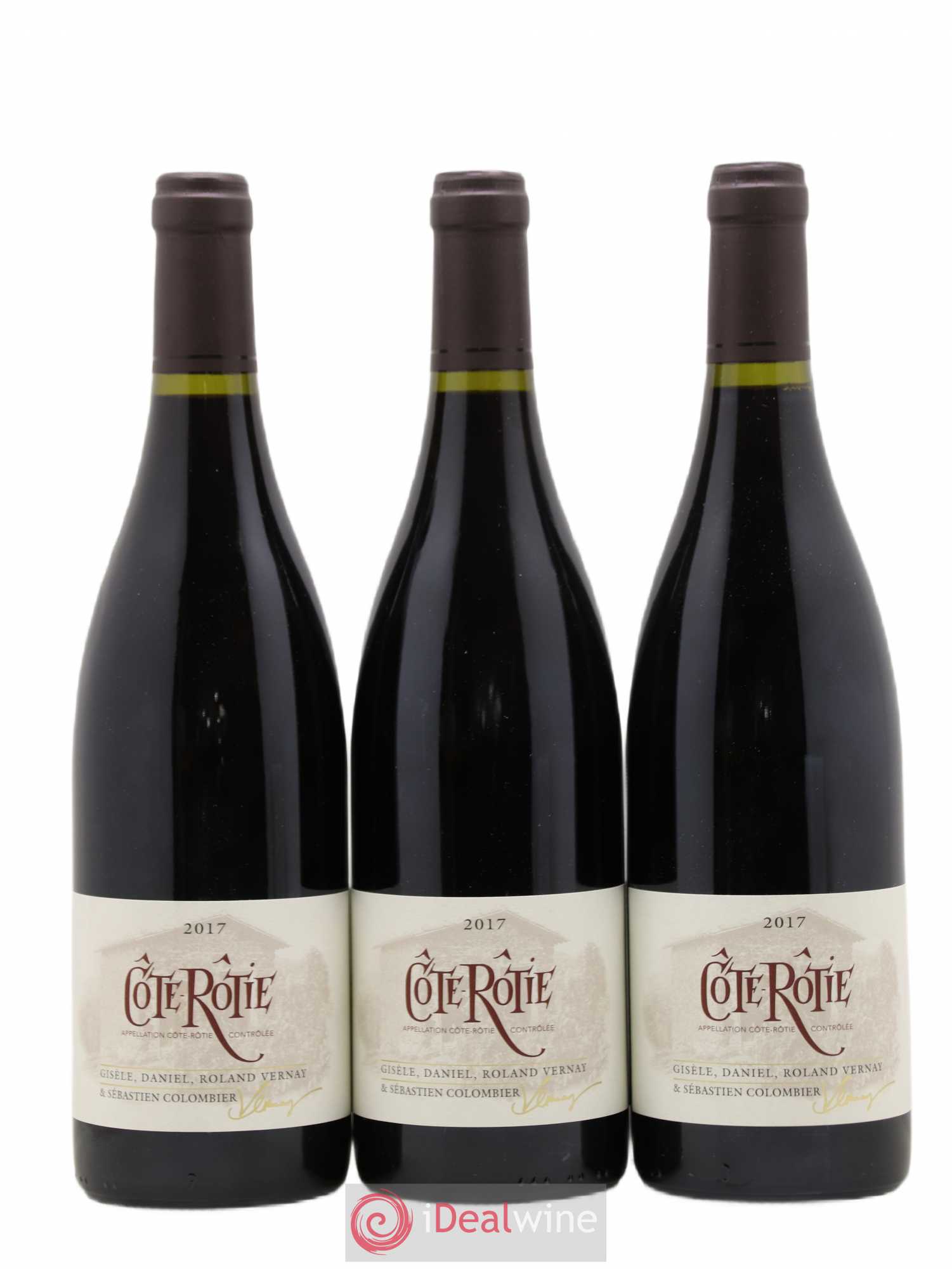 Côte-Rôtie Vernay 2017 - Lot de 3 bouteilles - 0