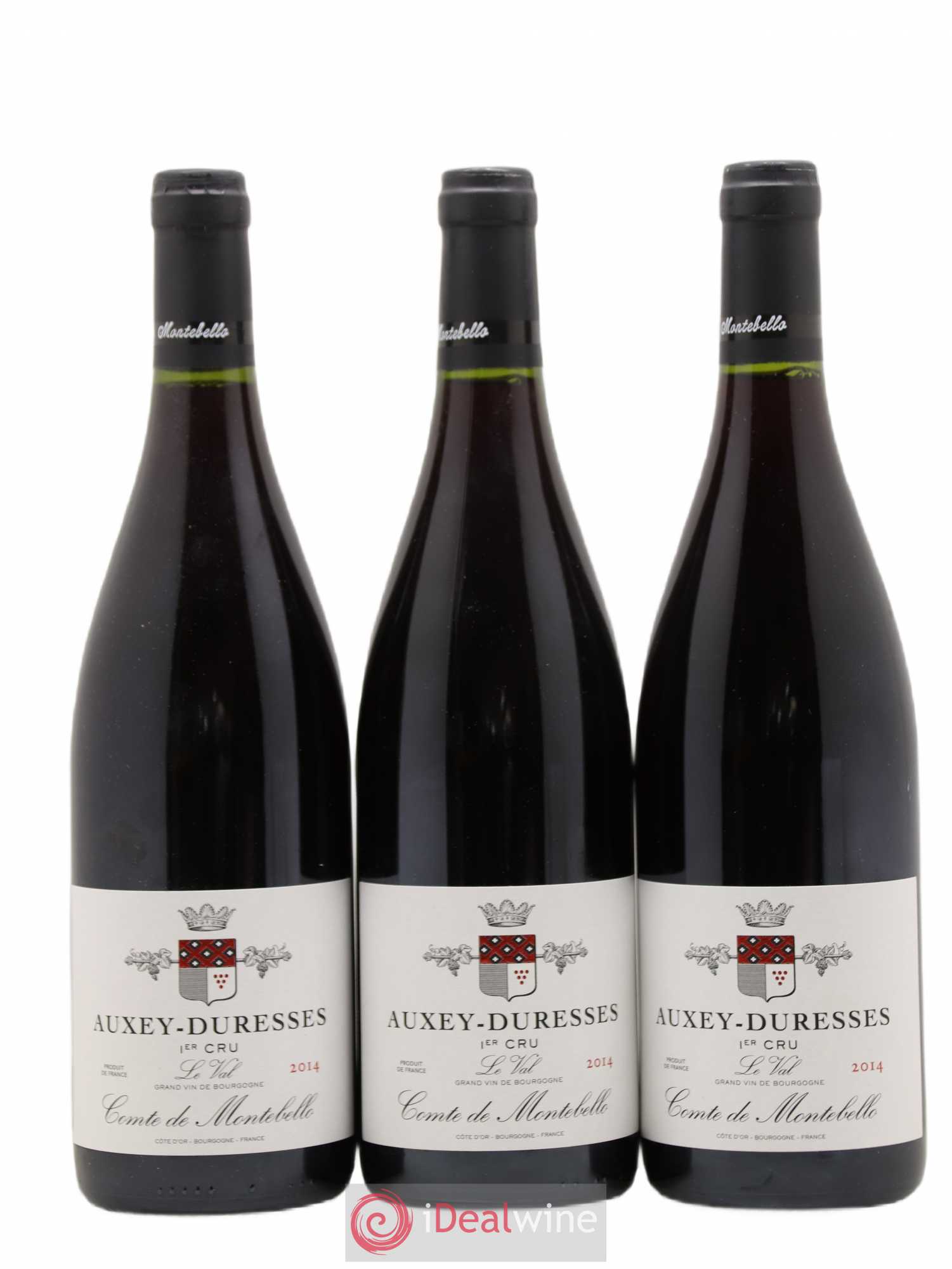 Auxey-Duresses 1er Cru Le Val Comte de Montebello 2014 - Lot de 3 bouteilles - 0