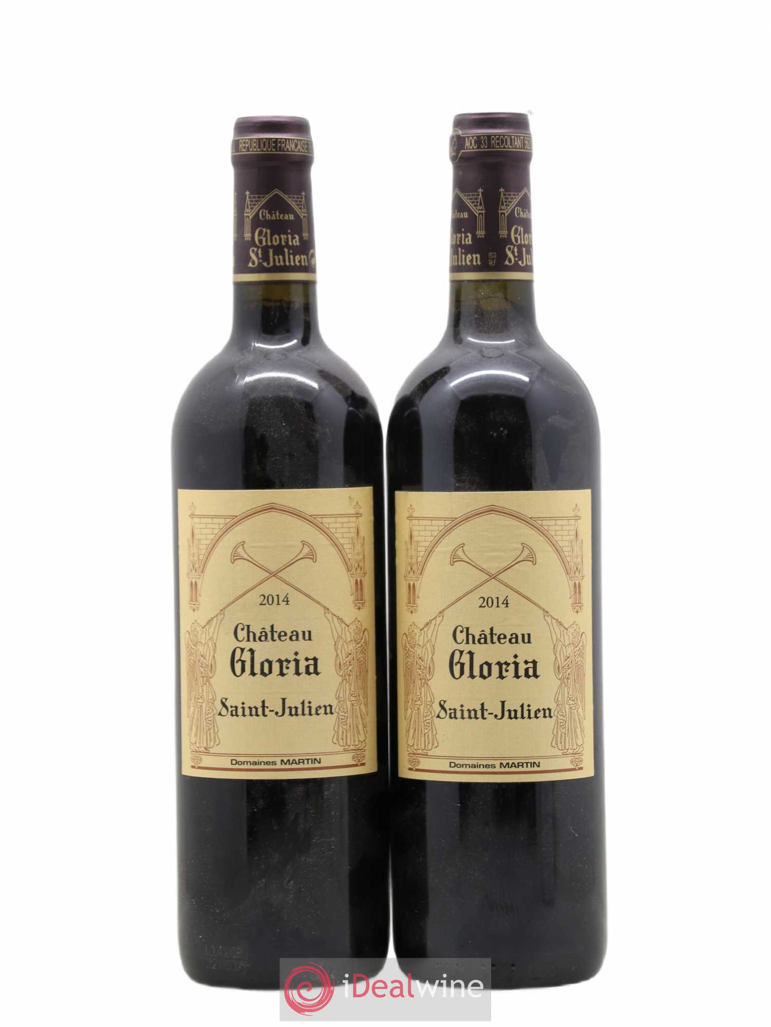Château Gloria 2014 - Lot de 2 bouteilles - 0