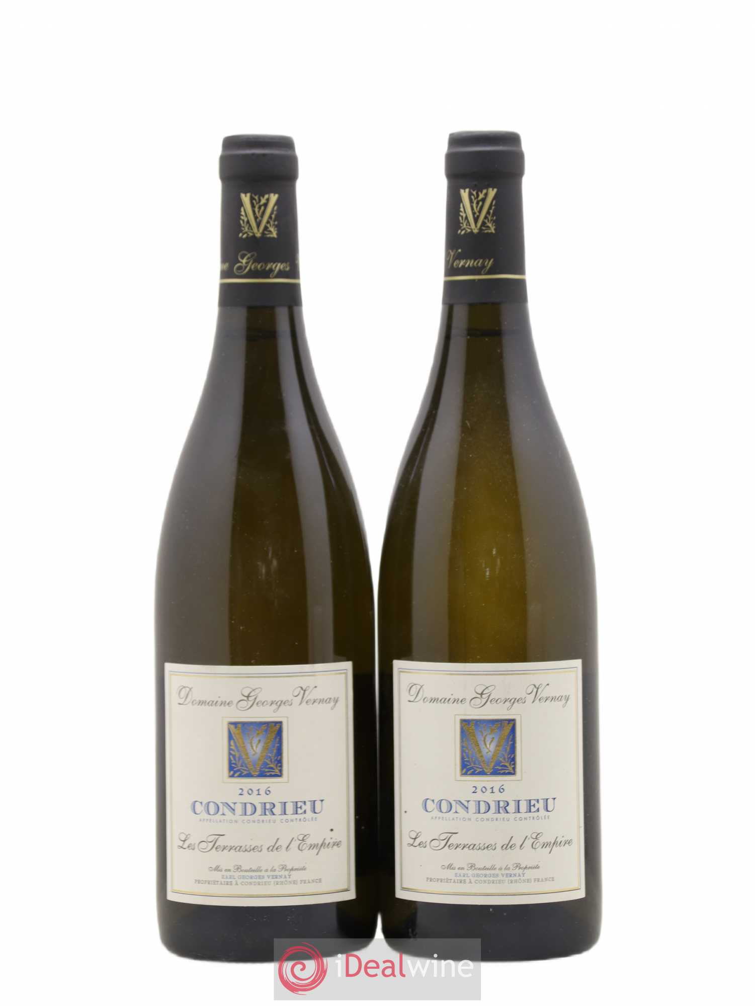 Condrieu Terrasses de l'Empire Georges Vernay 2016 - Lot de 2 bouteilles - 0