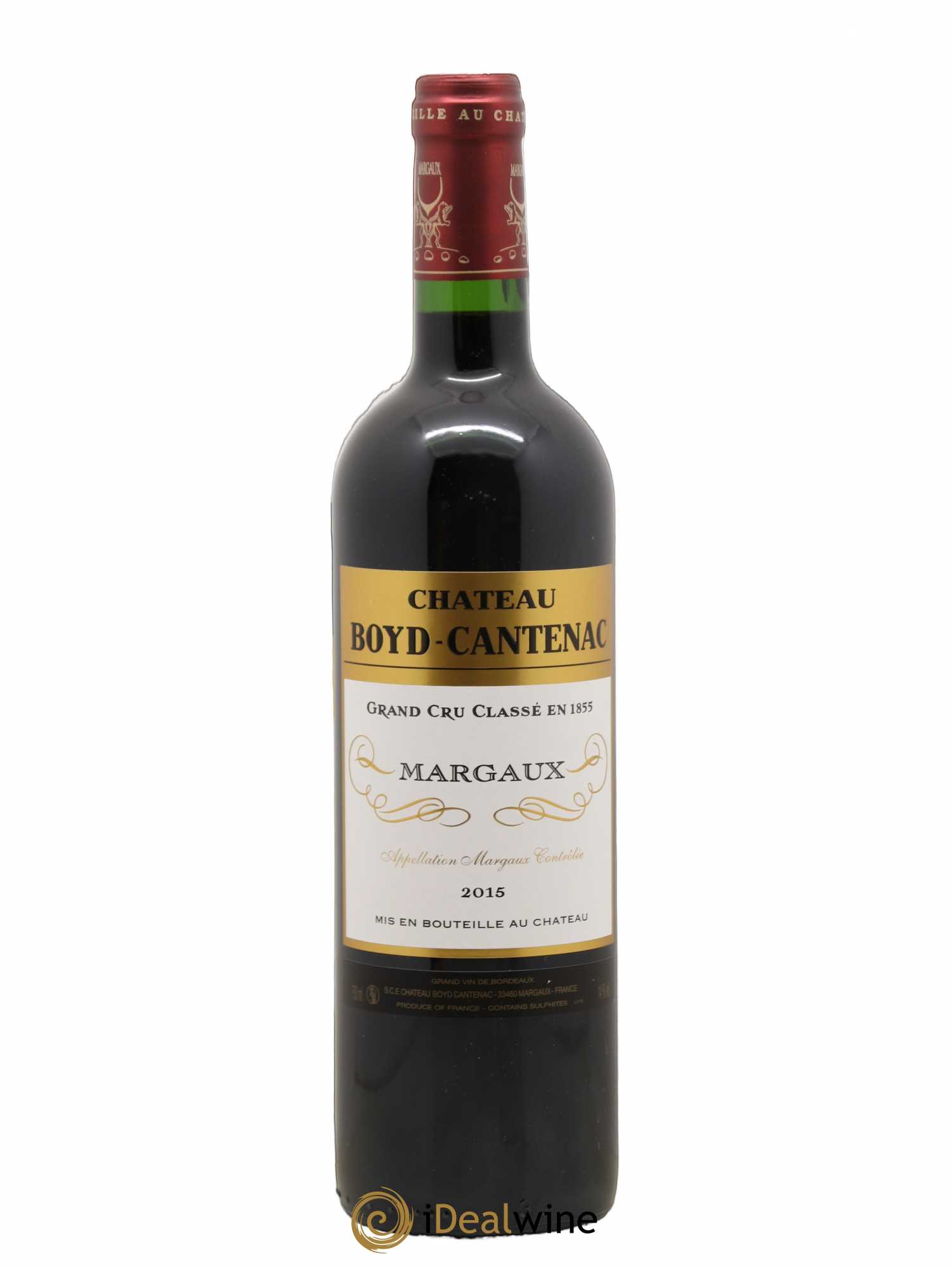 Château Boyd Cantenac 3ème Grand Cru Classé 2015 - Lot de 1 bouteille - 0