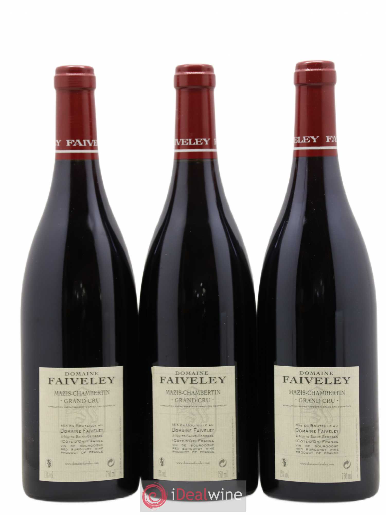 Mazis-Chambertin Grand Cru Faiveley 2011 - Lot de 3 bouteilles - 1