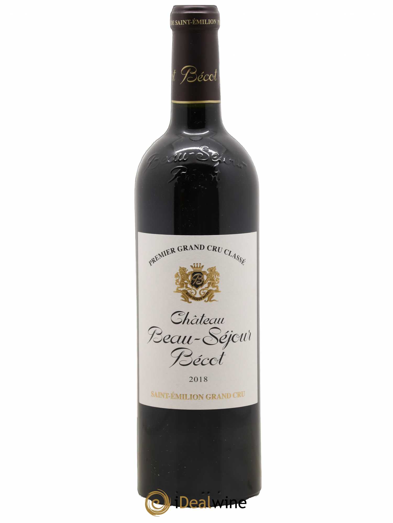 Château Beau-Séjour Bécot 1er Grand Cru Classé B 2018 - Lot de 1 bouteille - 0