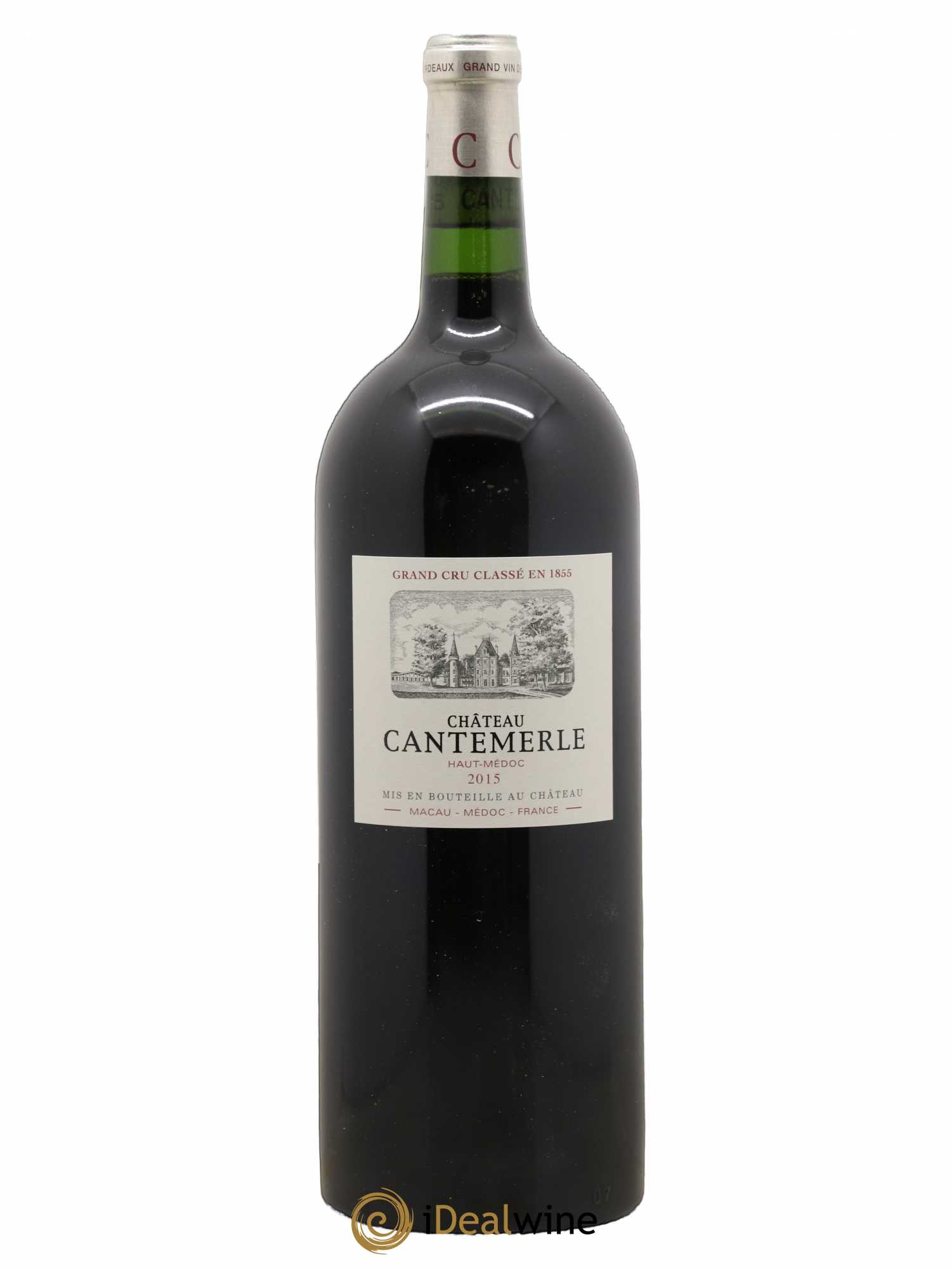 Château Cantemerle 5ème Grand Cru Classé 2015 - Lot de 1 magnum - 0