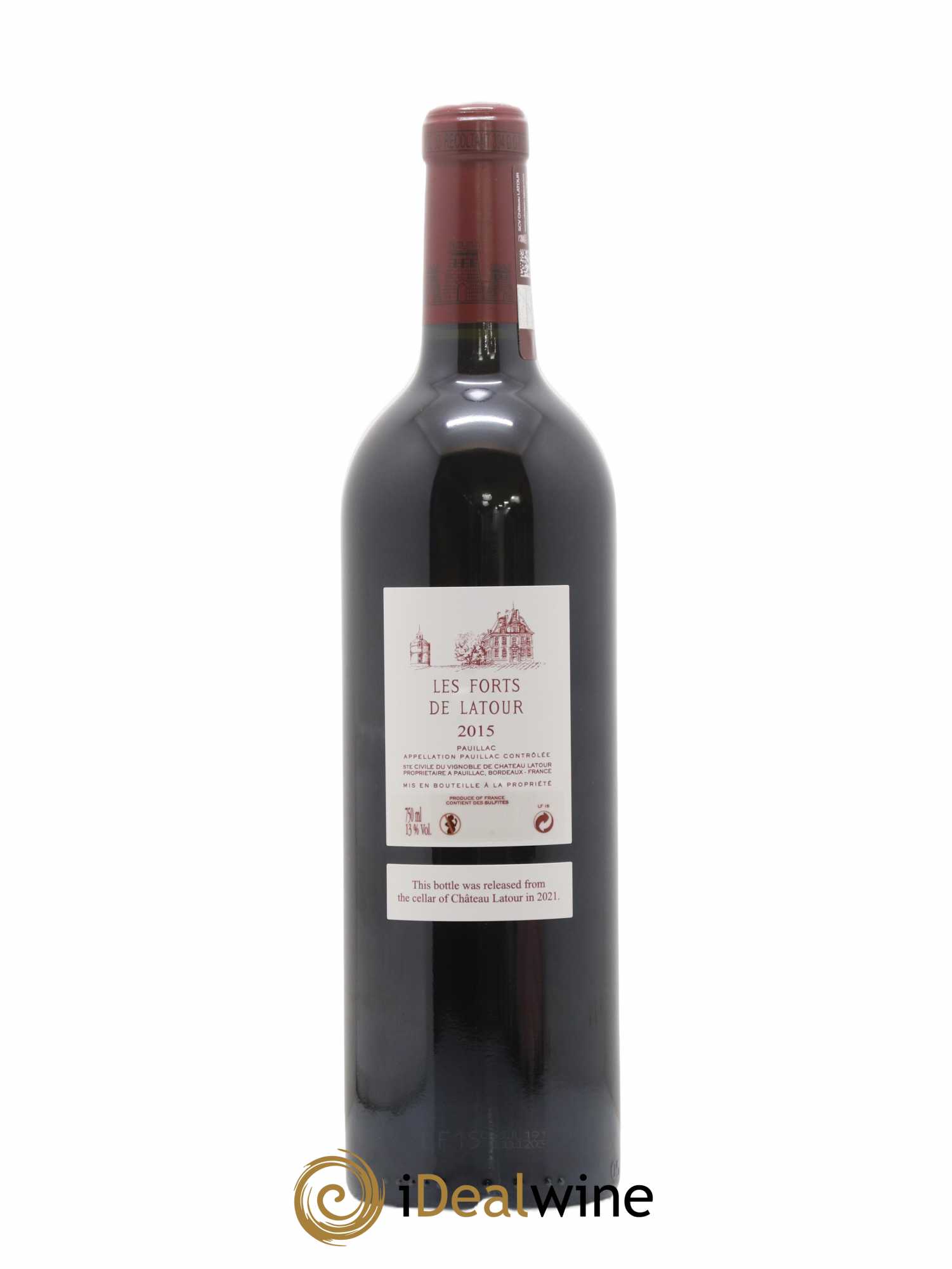 Les Forts de Latour Second Vin 2015 - Lot de 1 bouteille - 2