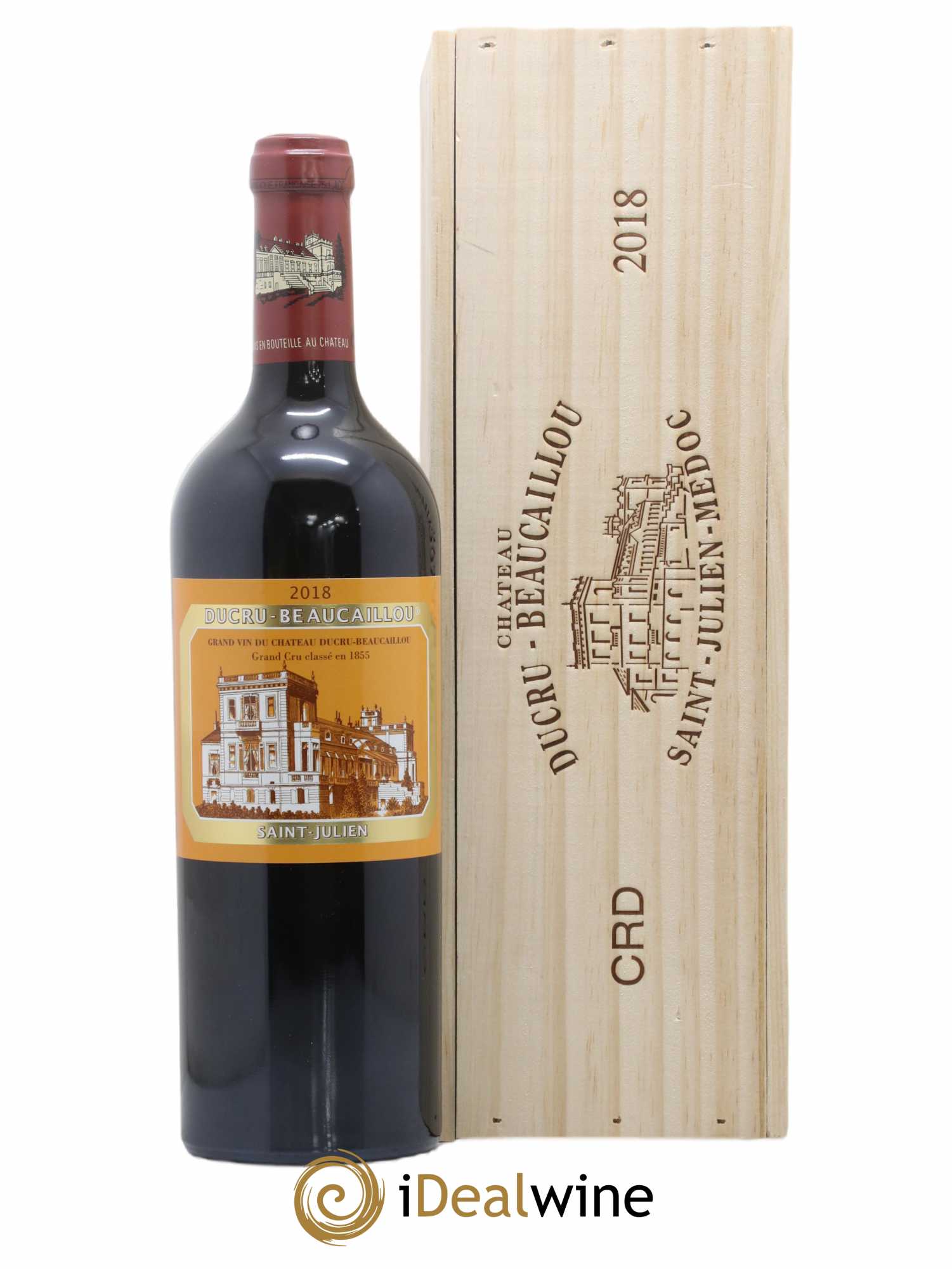 Château Ducru Beaucaillou 2ème Grand Cru Classé 2018 - Lot de 1 bouteille - 0