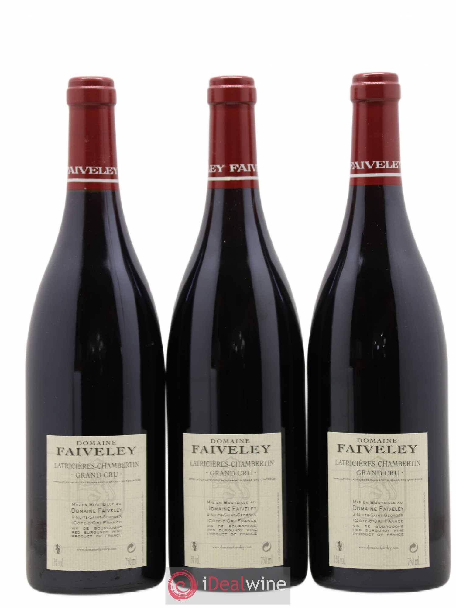 Latricières-Chambertin Grand Cru Faiveley 2011 - Lot de 3 bouteilles - 1
