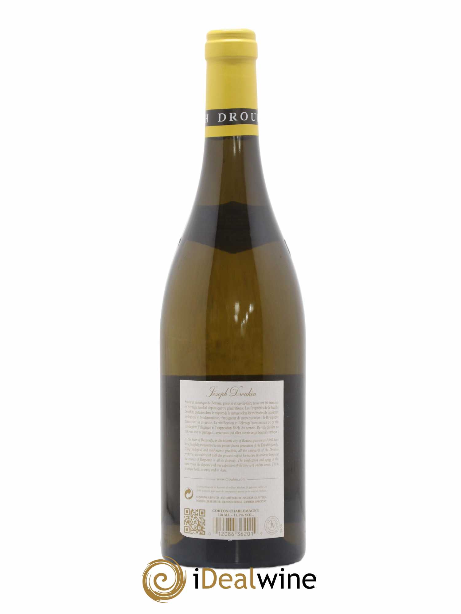 Corton-Charlemagne Grand Cru Joseph Drouhin 2018 - Lot de 1 bouteille - 1