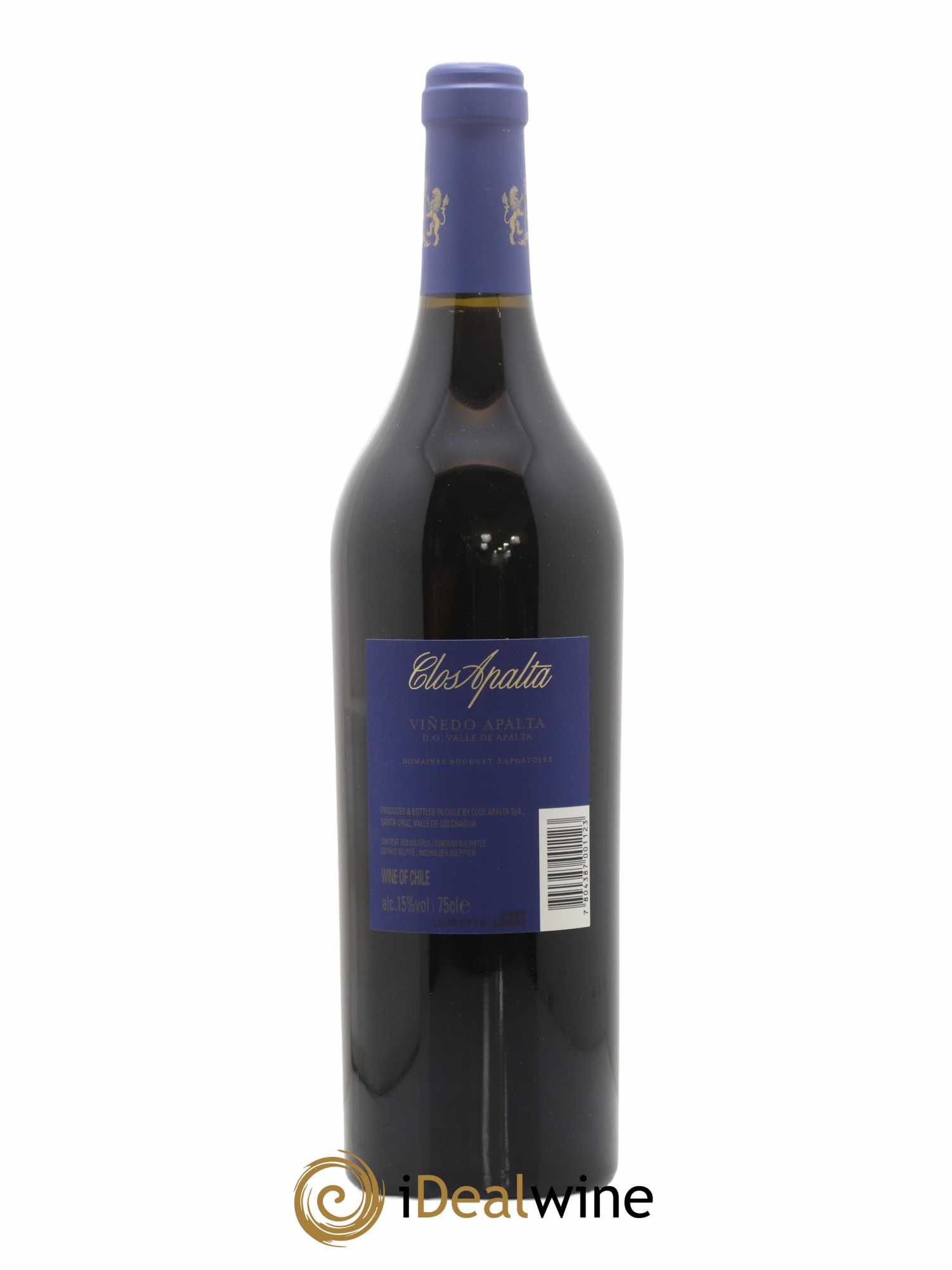 Colchagua Casa Lapostolle Clos Apalta 2016 - Lot de 1 bouteille - 1