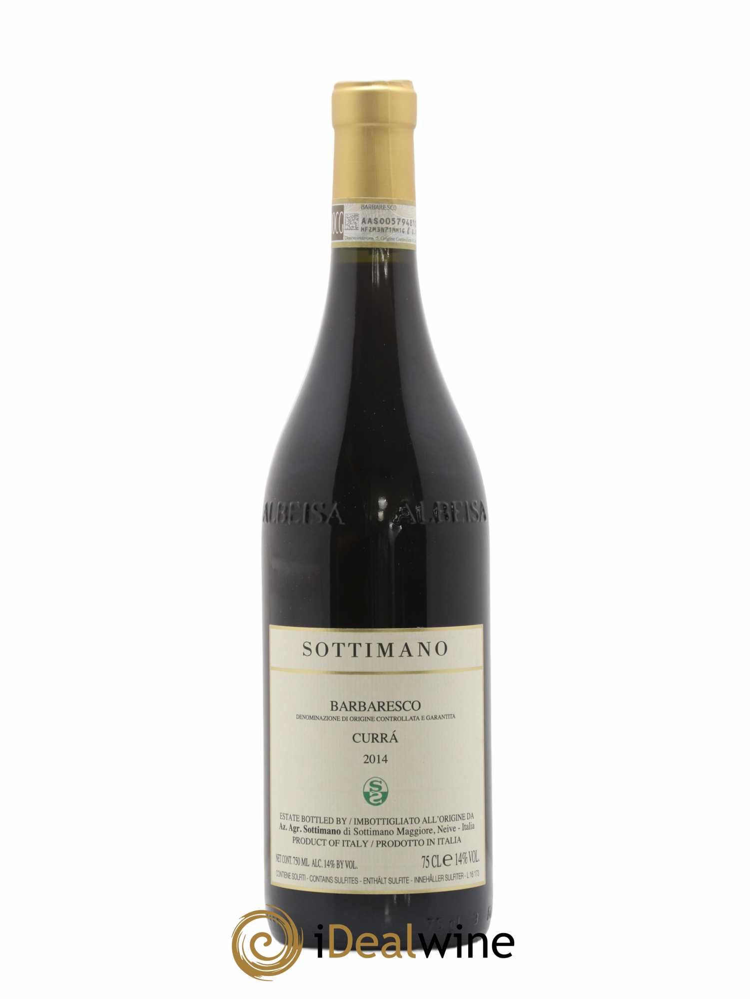 Barbaresco DOCG Currà Sottimano 2014 - Lot de 1 bouteille - 0
