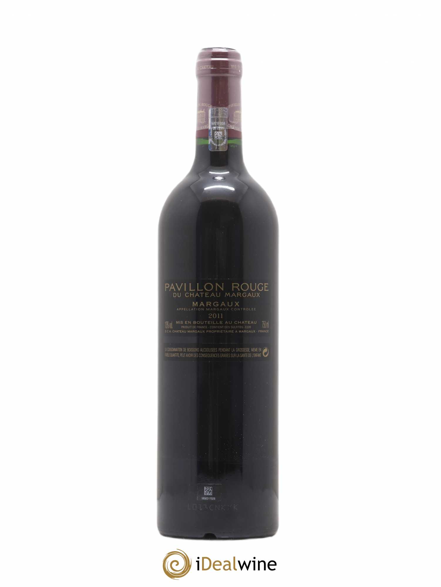 Pavillon Rouge du Château Margaux Second Vin 2011 - Lot de 1 bouteille - 1