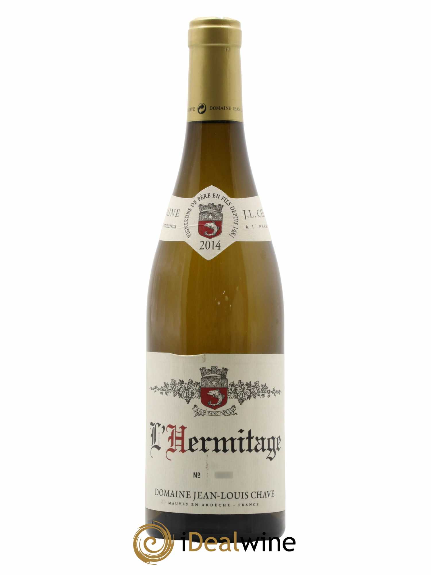 Hermitage Jean-Louis Chave 2014 - Lot de 1 bouteille - 0